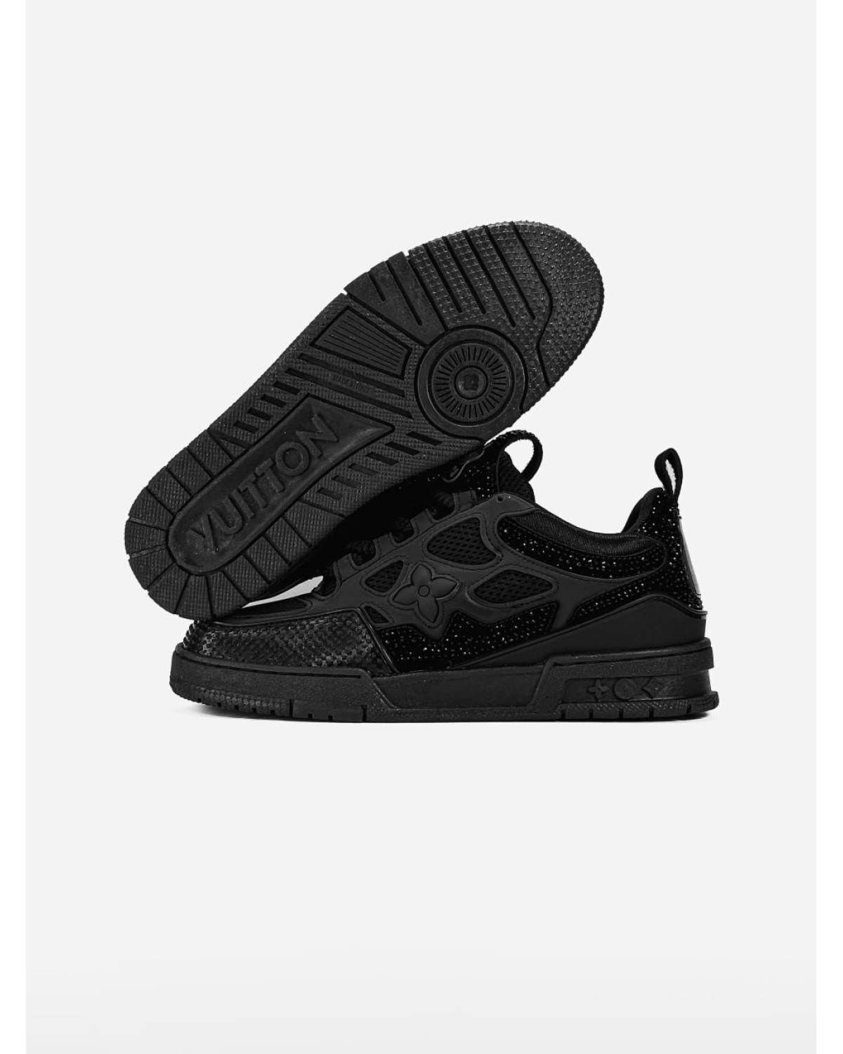 Louis Vuitton Skate Black Crystal