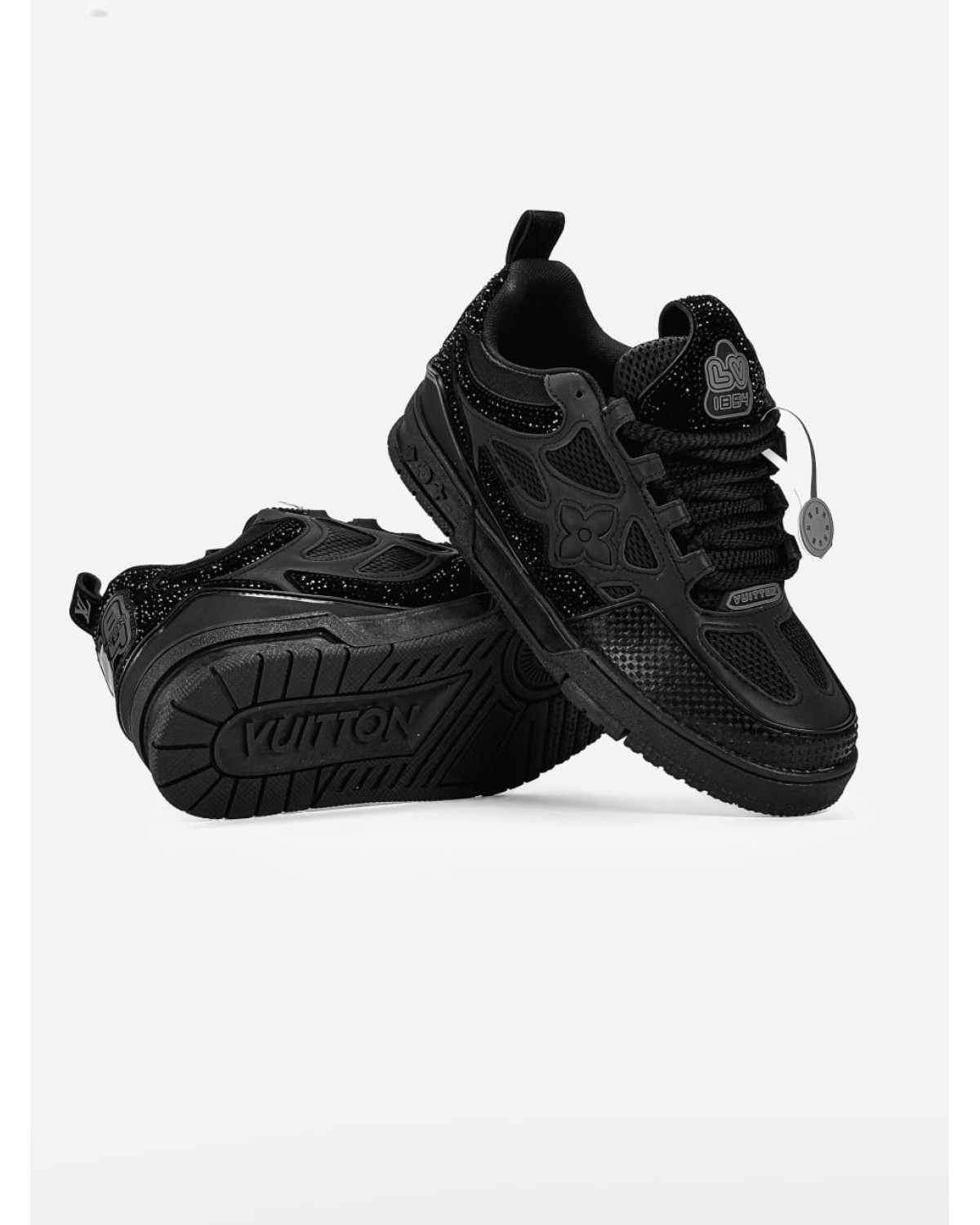 Louis Vuitton Skate Black Crystal