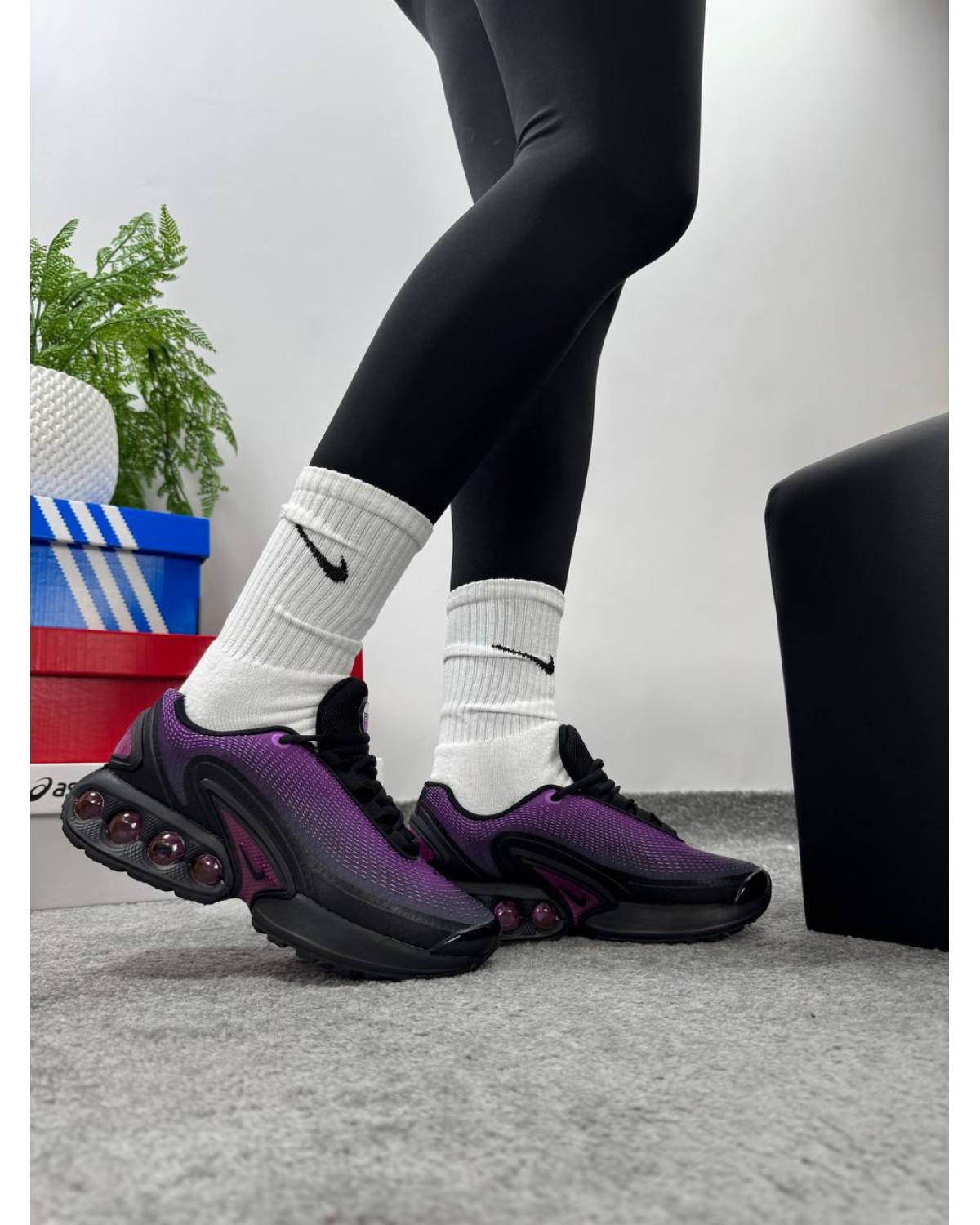 Nike Air Max Dn Black Violet