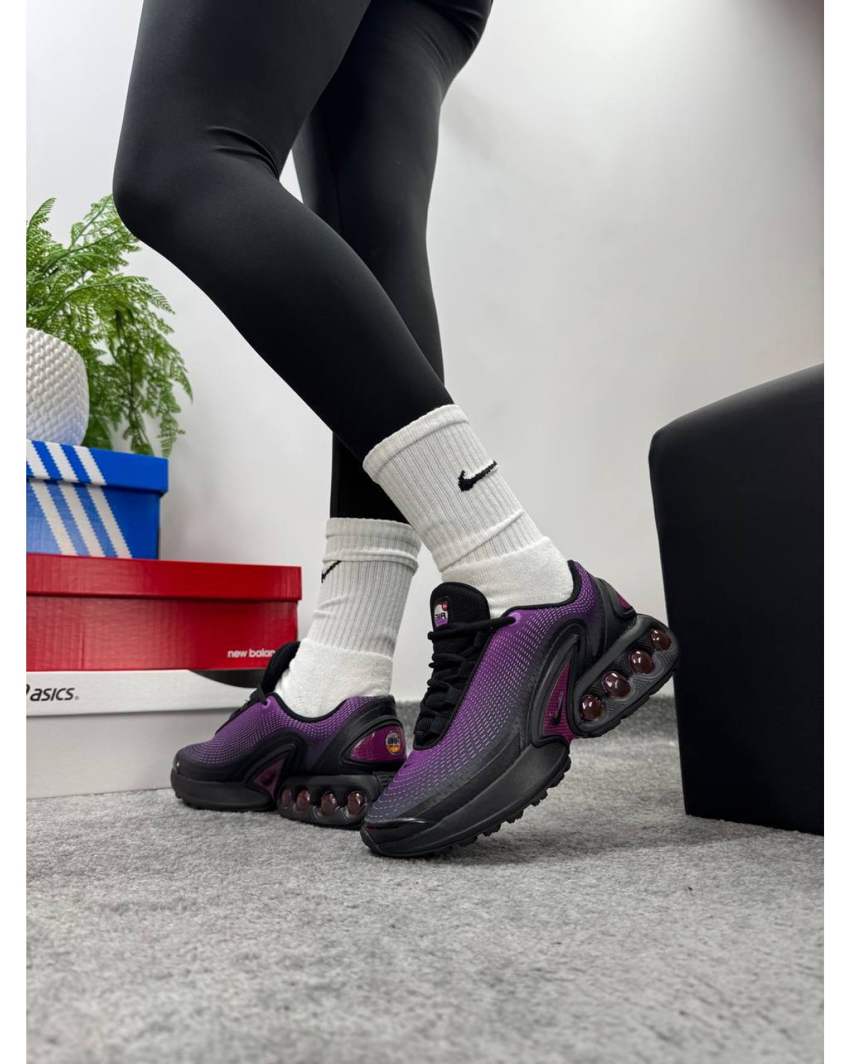 Nike Air Max Dn Black Violet
