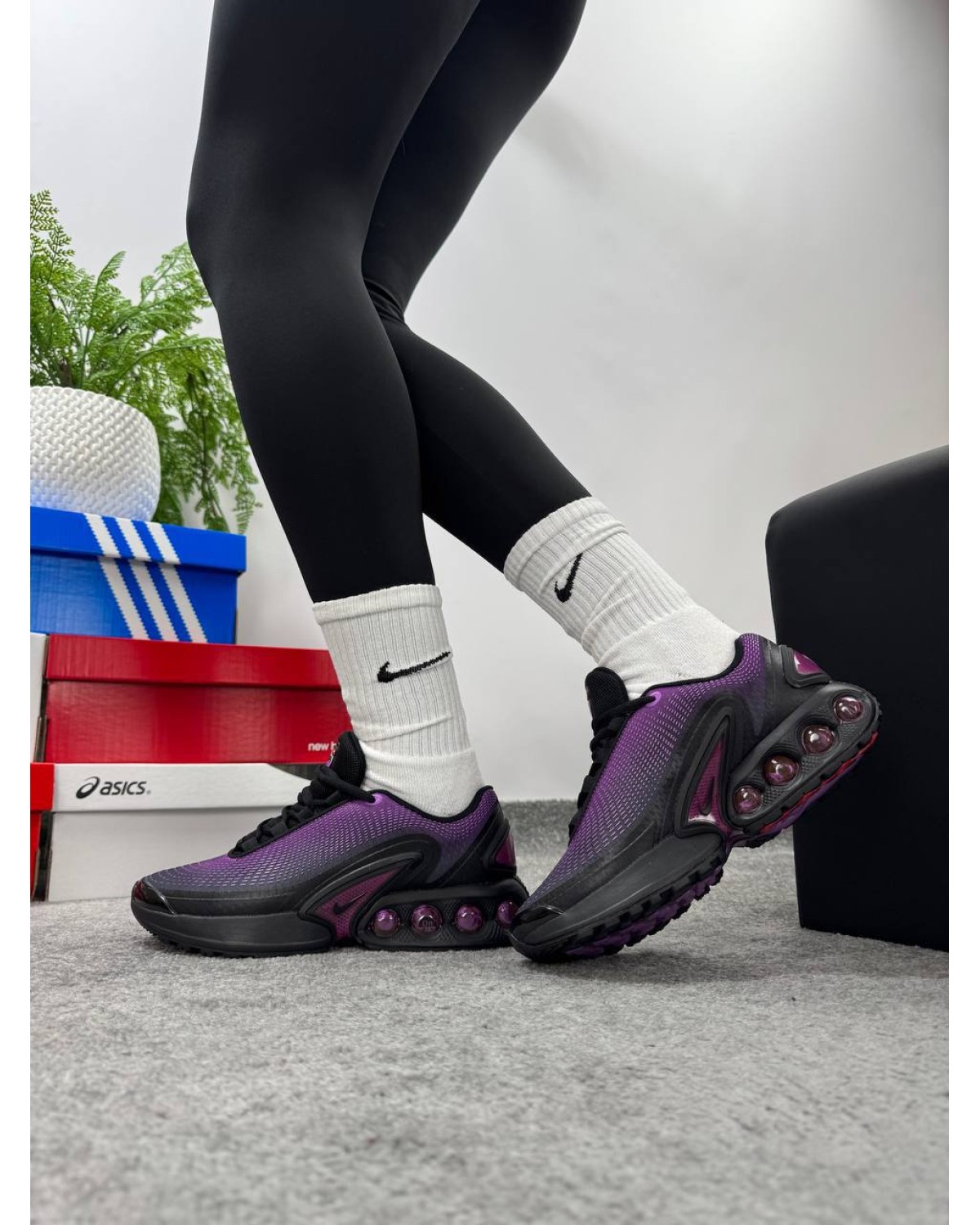 Nike Air Max Dn Black Violet