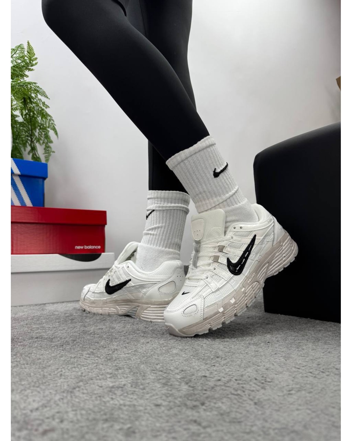 Nike P-6000 White