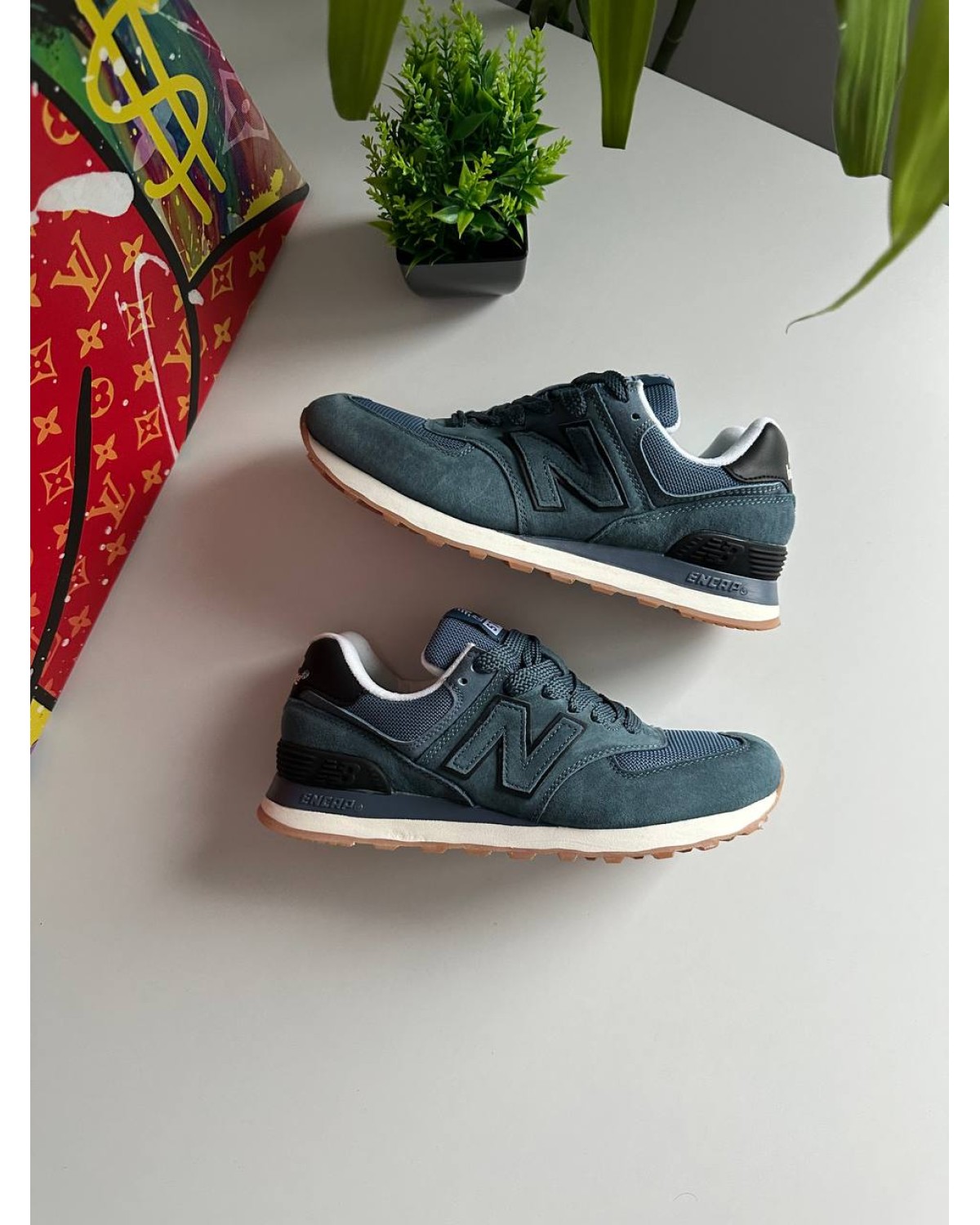New Balance 574 Dark Blue