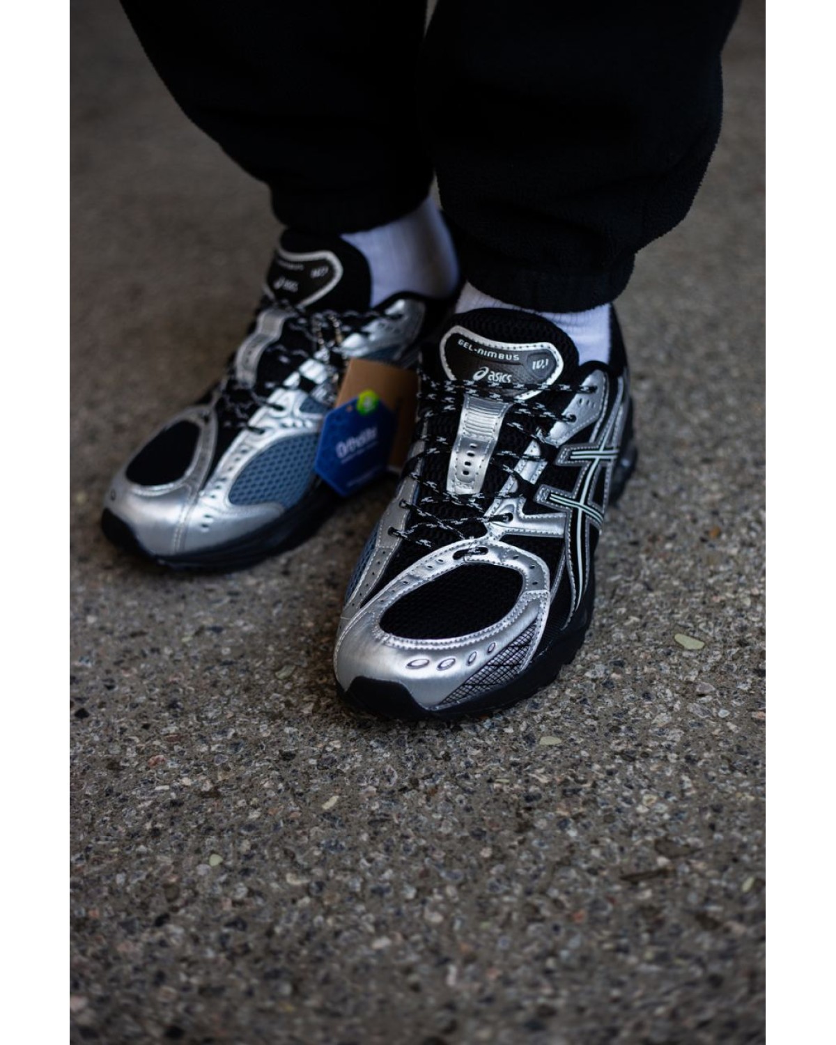 Asics Gel-Nimbus 10.1 Black/Silver/Blue