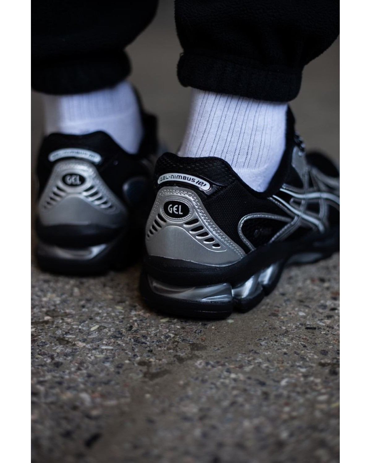 Asics Gel-Nimbus 10.1 Black/Silver/Blue