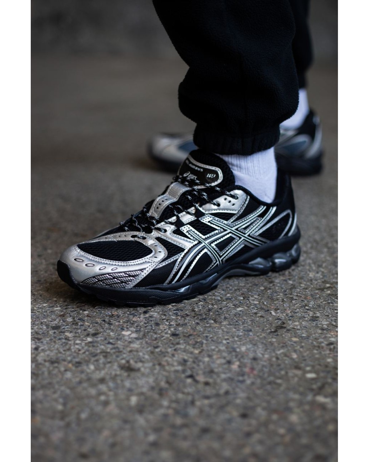 Asics Gel-Nimbus 10.1 Black/Silver/Blue