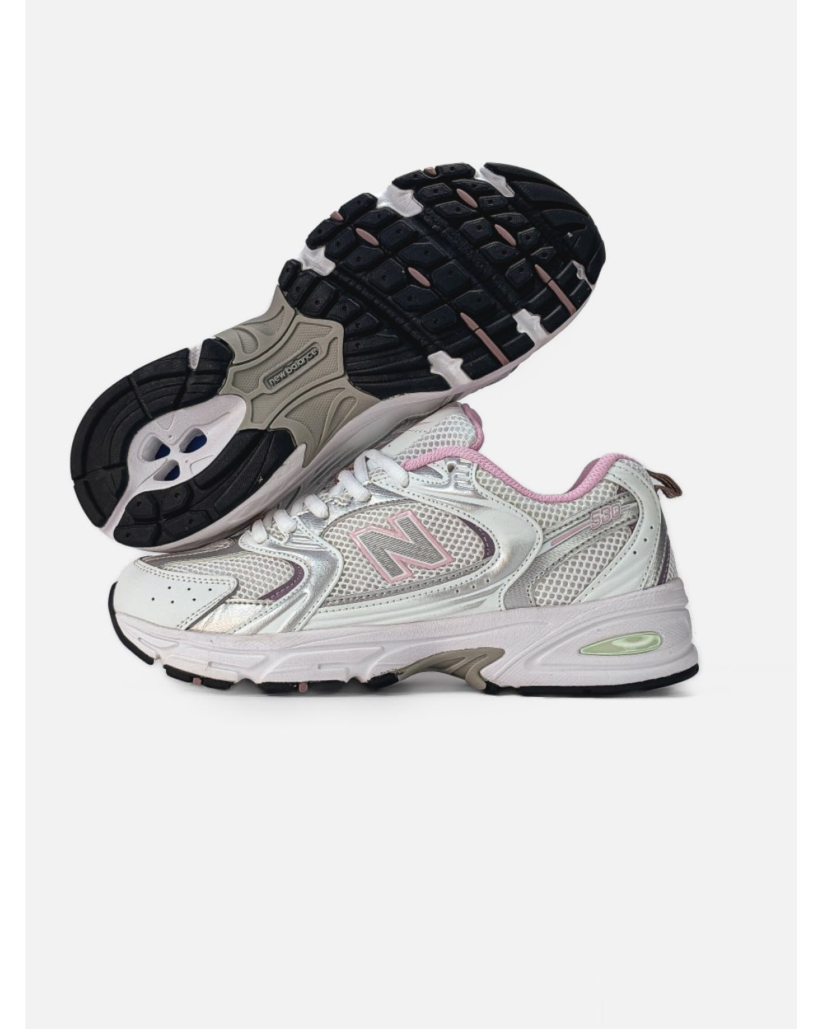 New Balance 530 White/Silver/Pink