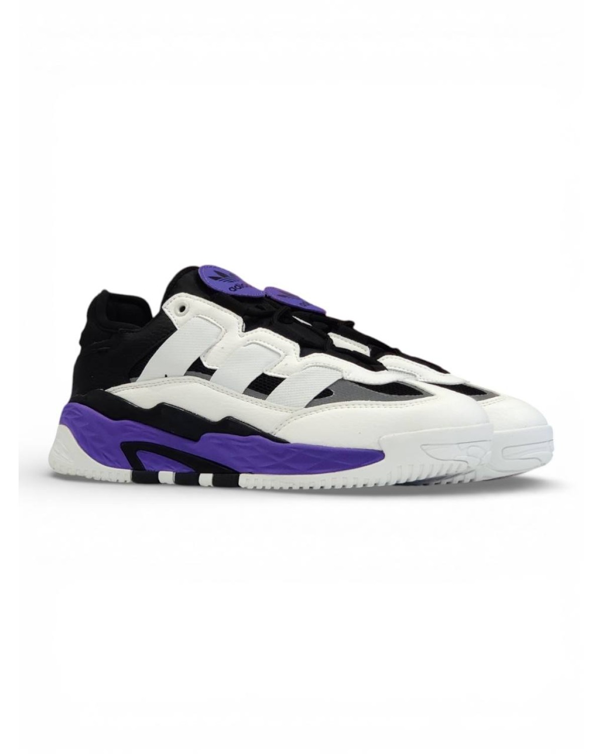 Adidas Niteball White Black Violet