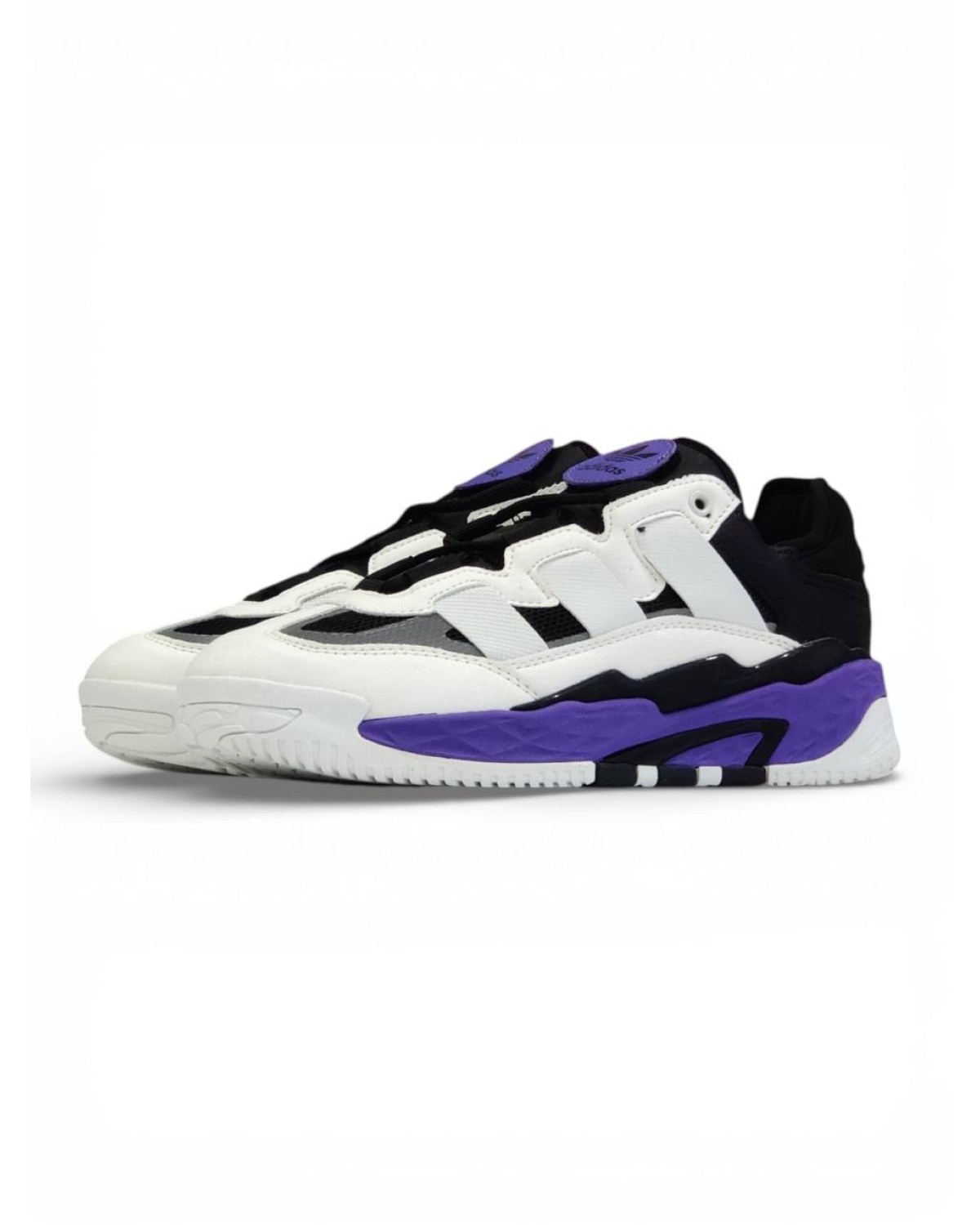 Adidas Niteball White Black Violet