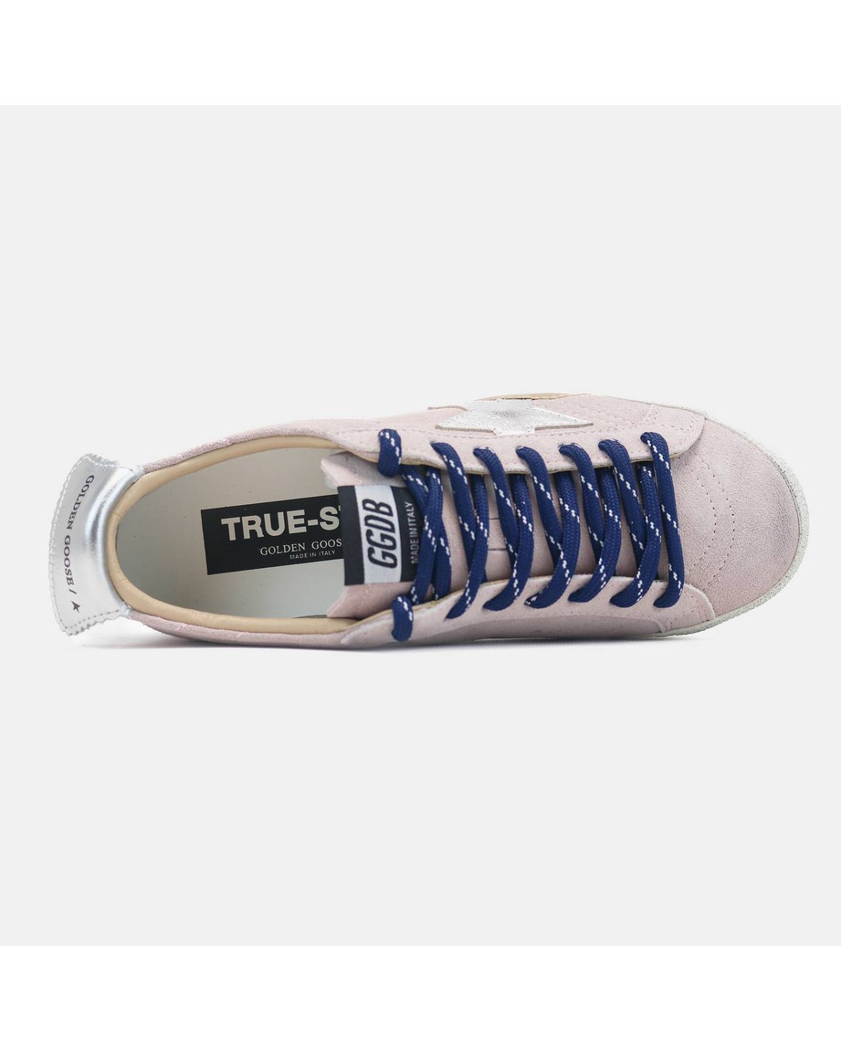 Golden Goose True Star Pink White
