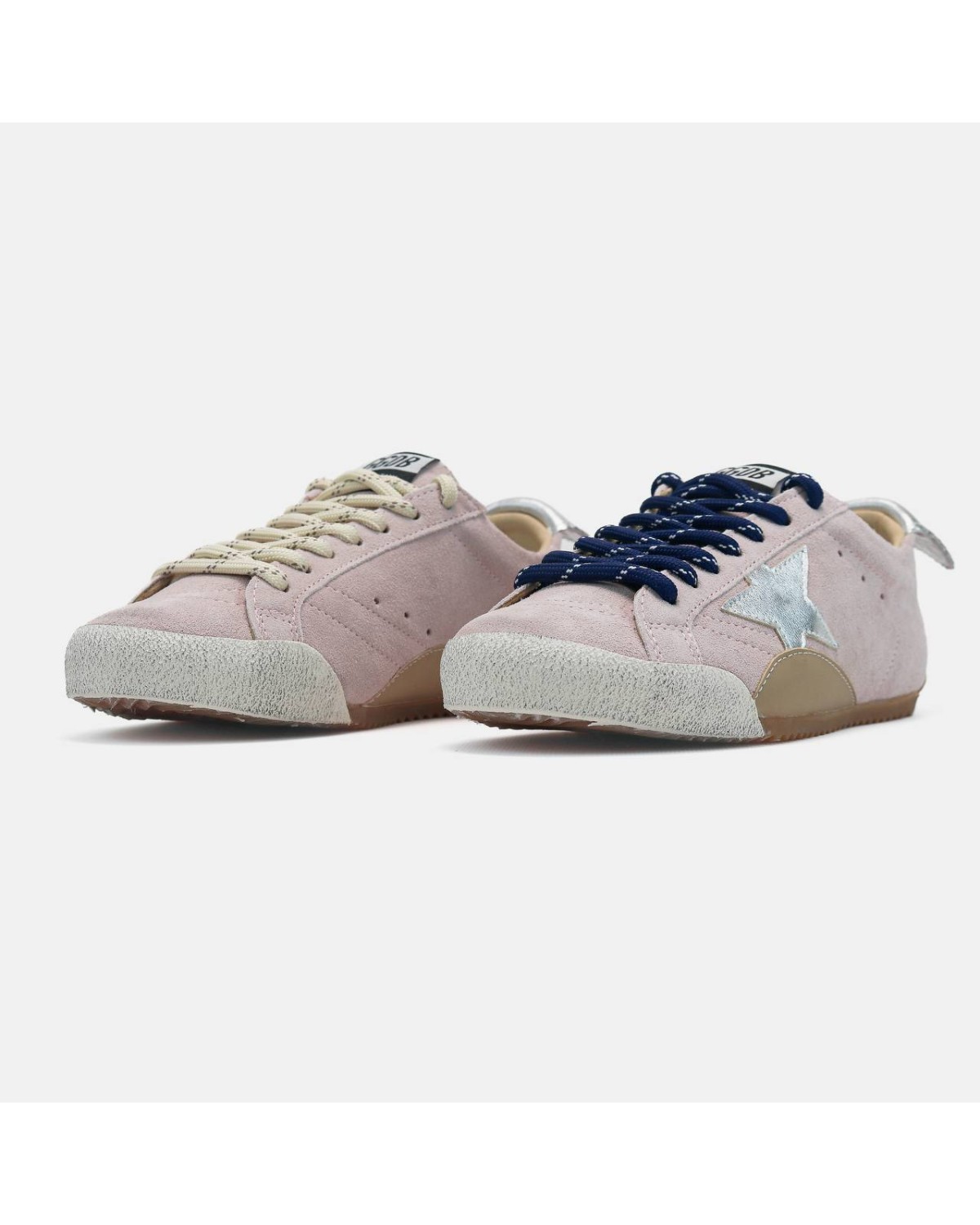 Golden Goose True Star Pink White