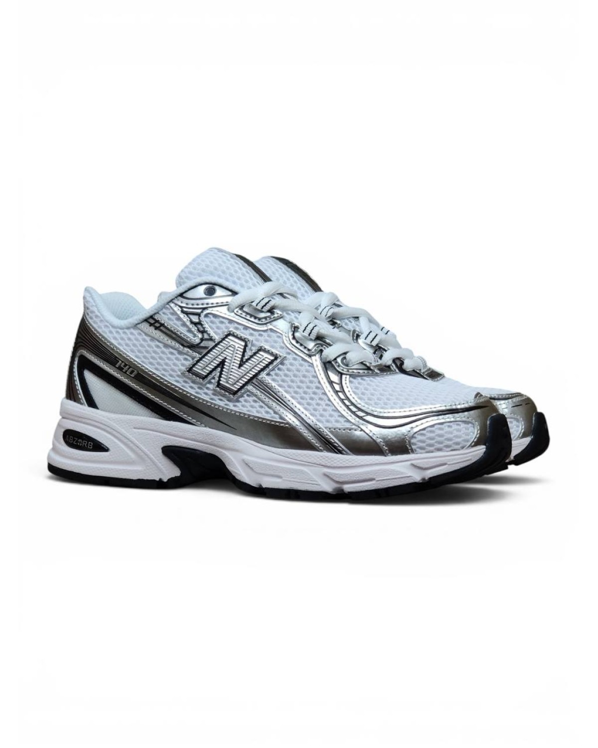 New Balance 740 White Silver Black