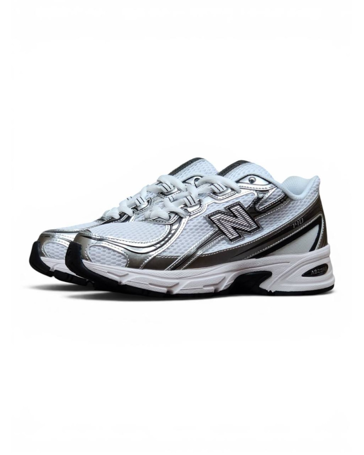 New Balance 740 White Silver Black