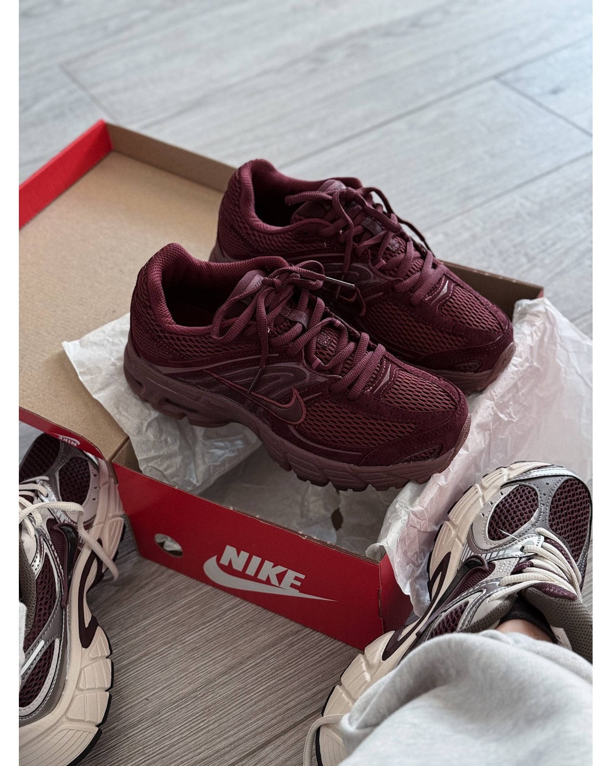Nike Air Max Moto 2K Dark Team Red