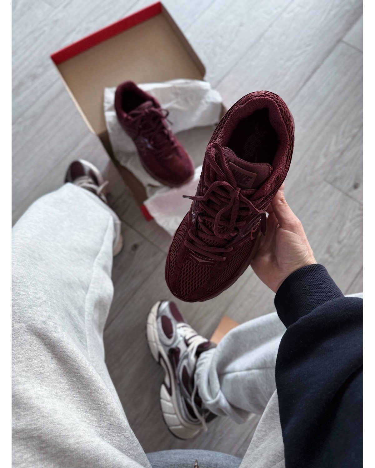 Nike Air Max Moto 2K Dark Team Red