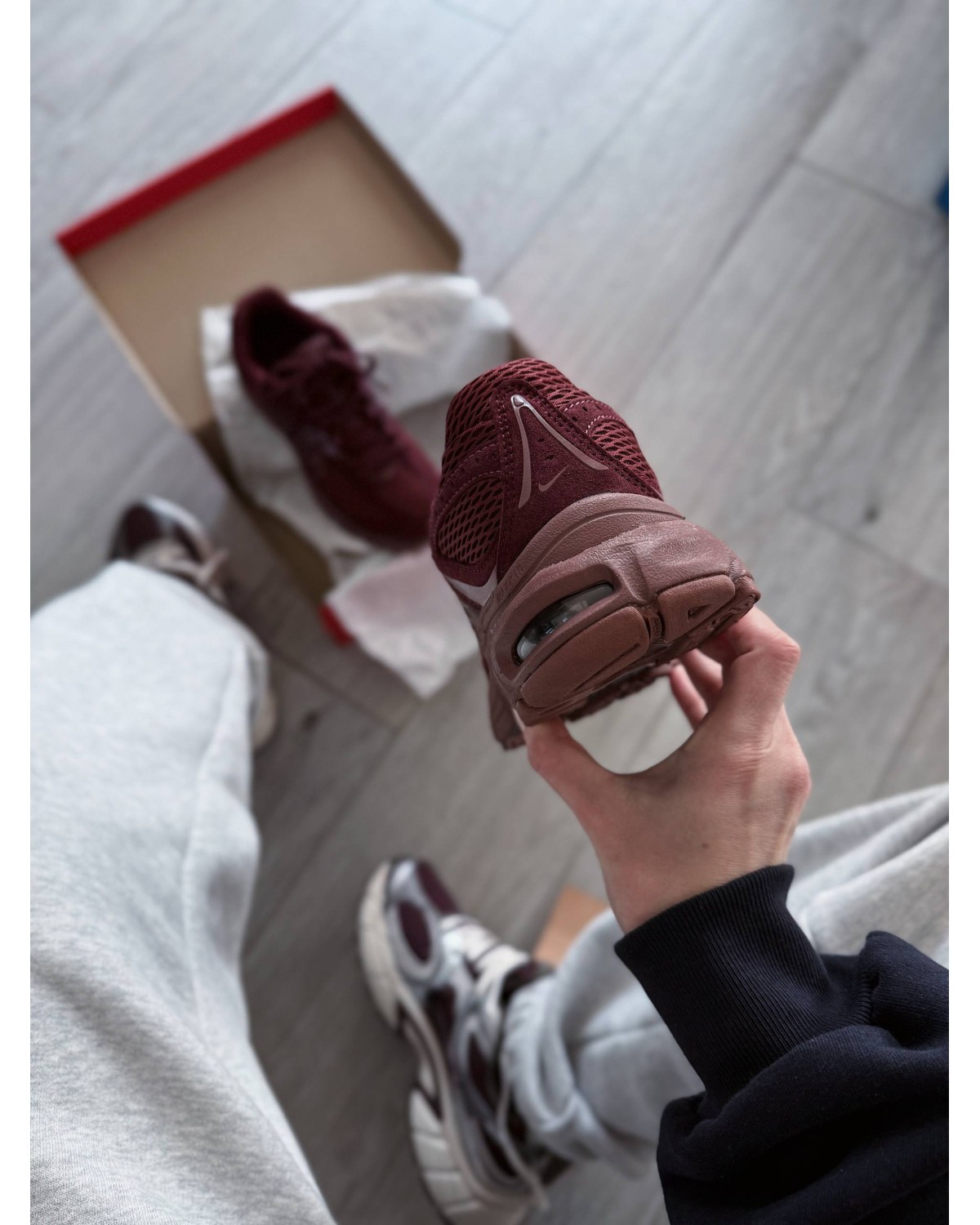 Nike Air Max Moto 2K Dark Team Red