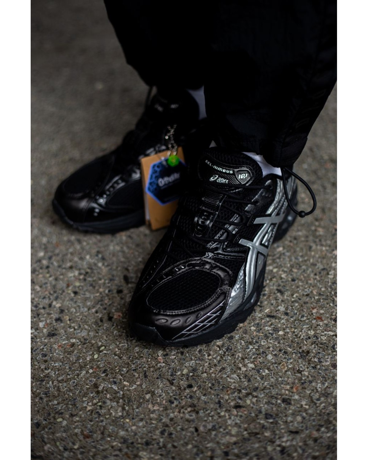 Asics Gel-Nimbus 10.1 Black/Silver