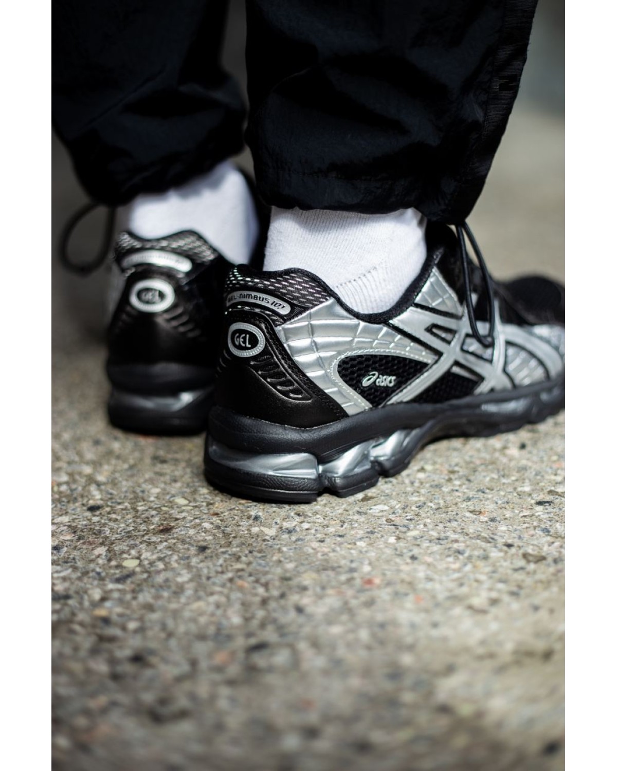 Asics Gel-Nimbus 10.1 Black/Silver