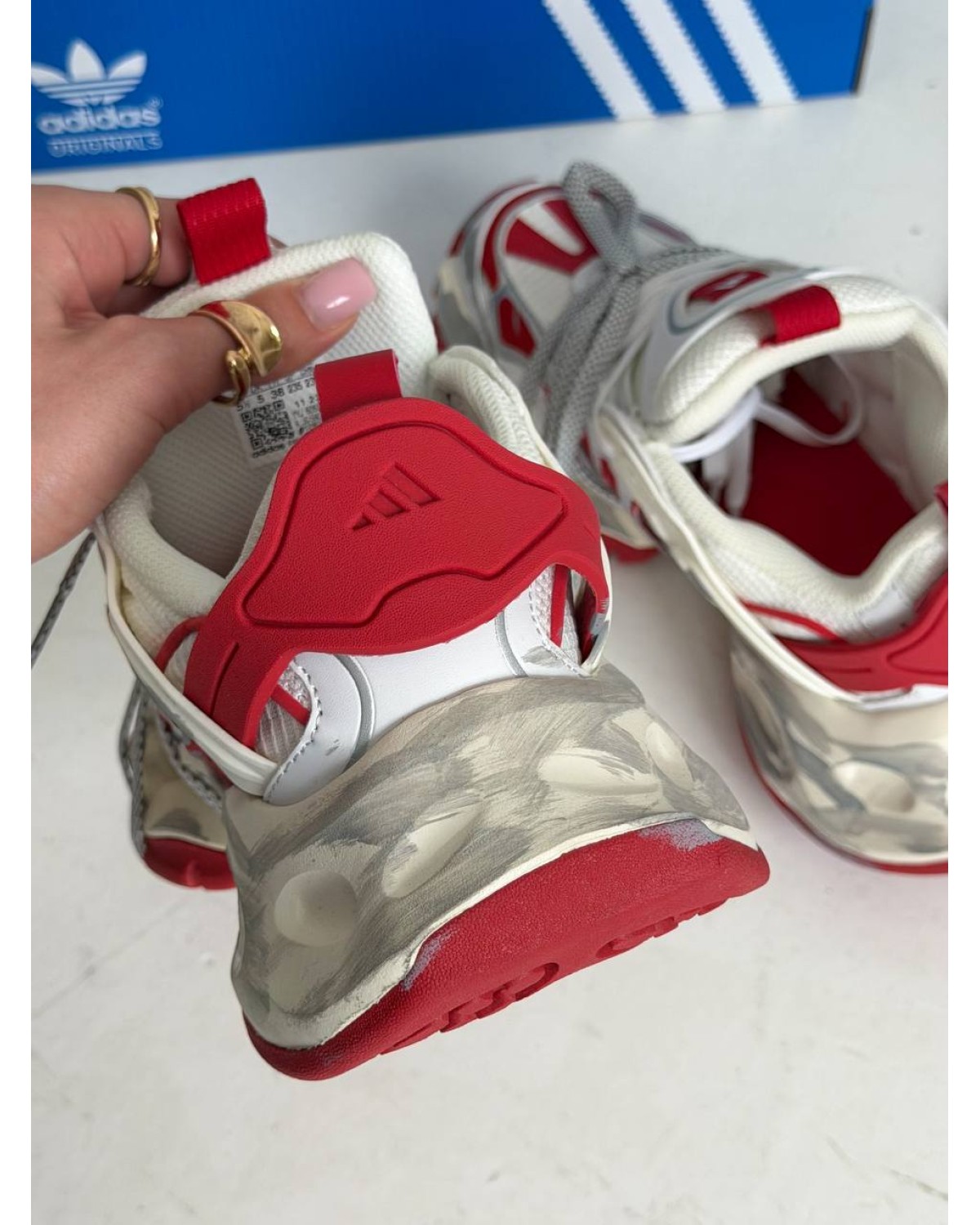 Adidas Vento XLG Deluxe White/Red