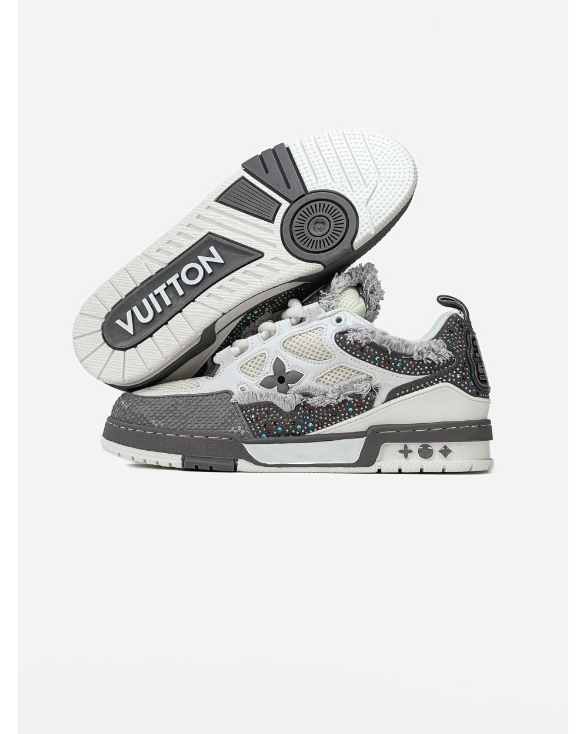 Louis Vuitton Skate White Swarovski Crystals
