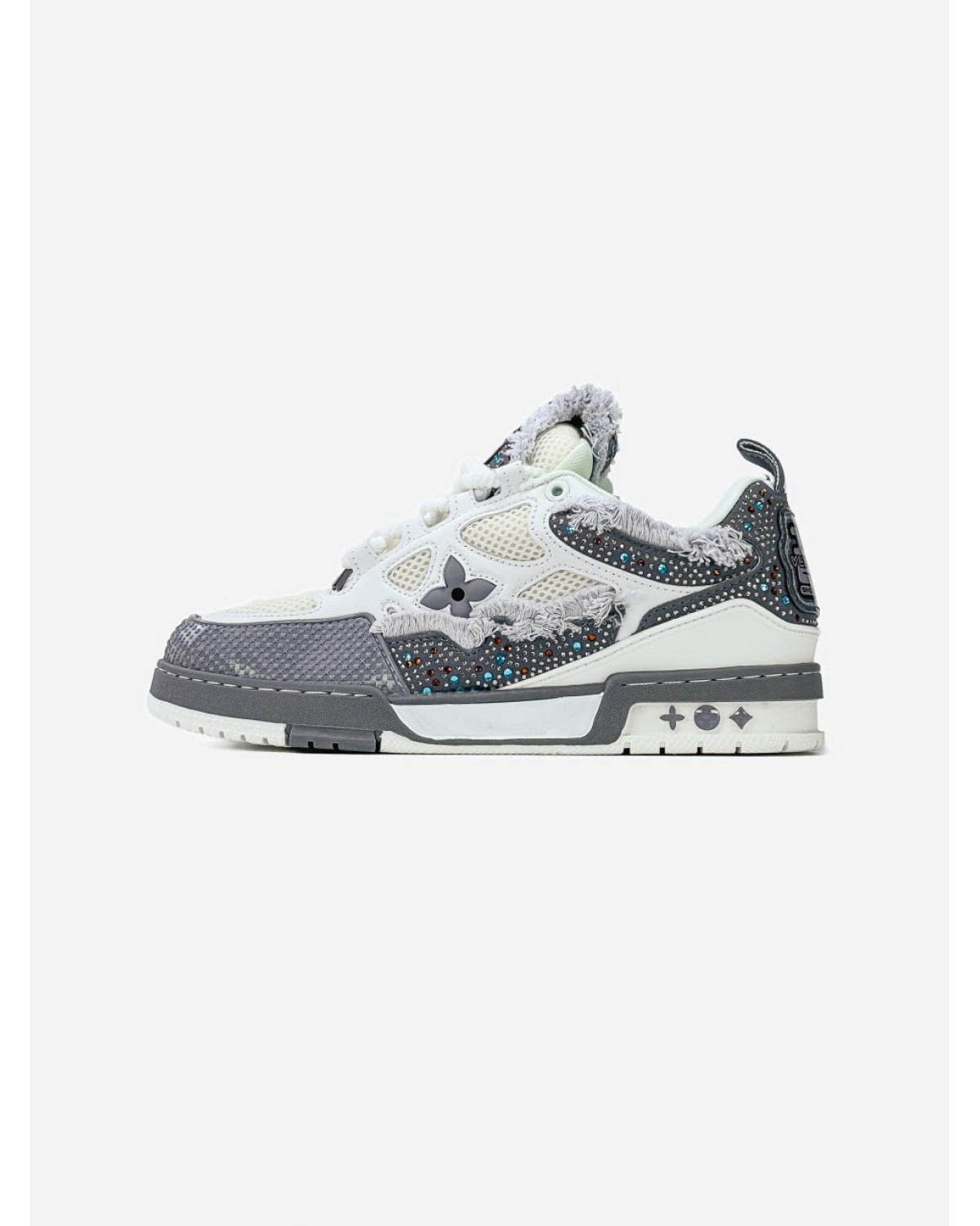 Louis Vuitton Skate White Swarovski Crystals