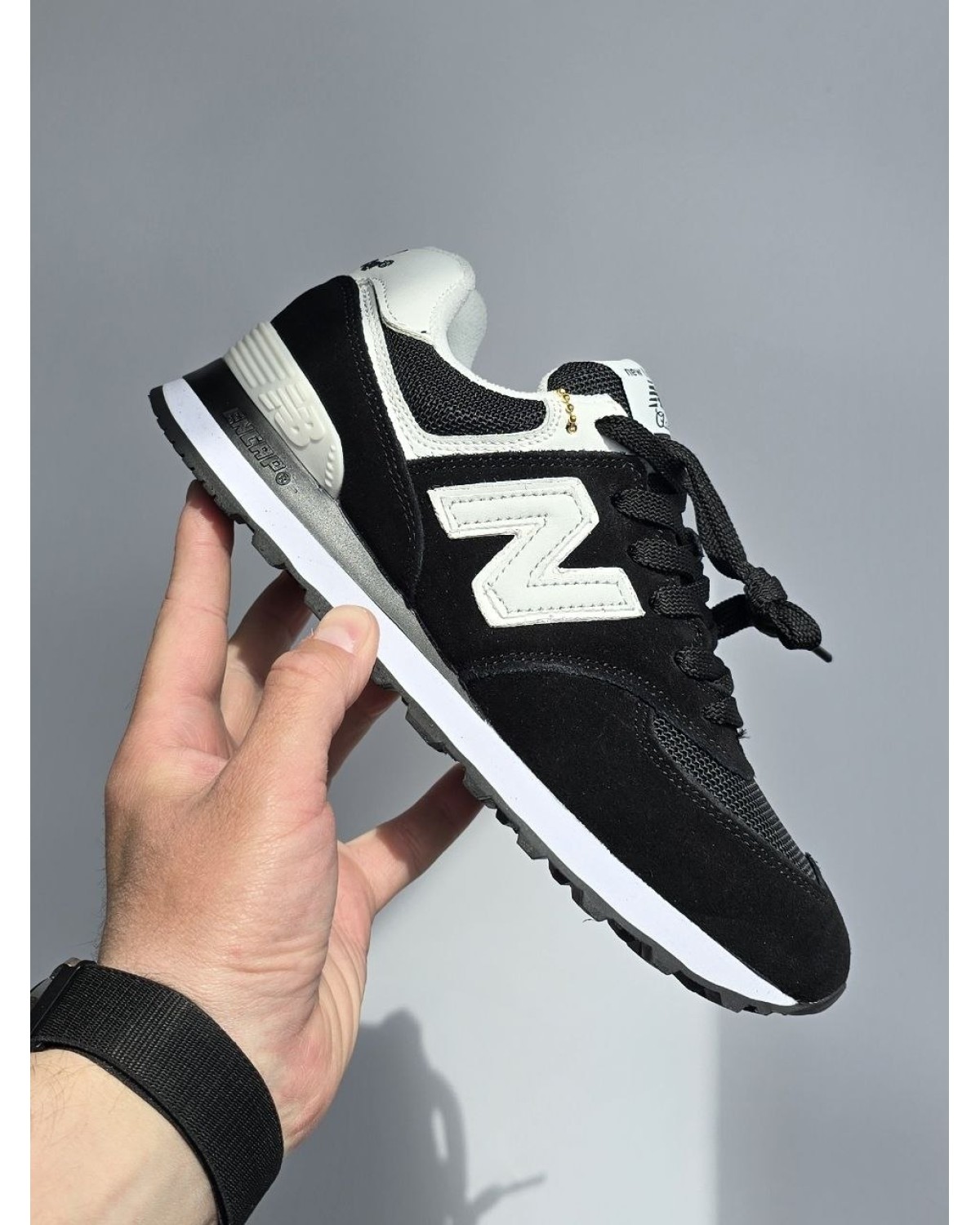 New Balance 574 Black/White