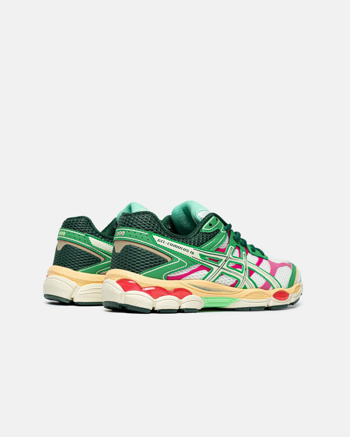 Asics Gel-Cumulus 16 Green Pink Asics Gel-Cumulus 16 Green Pink
