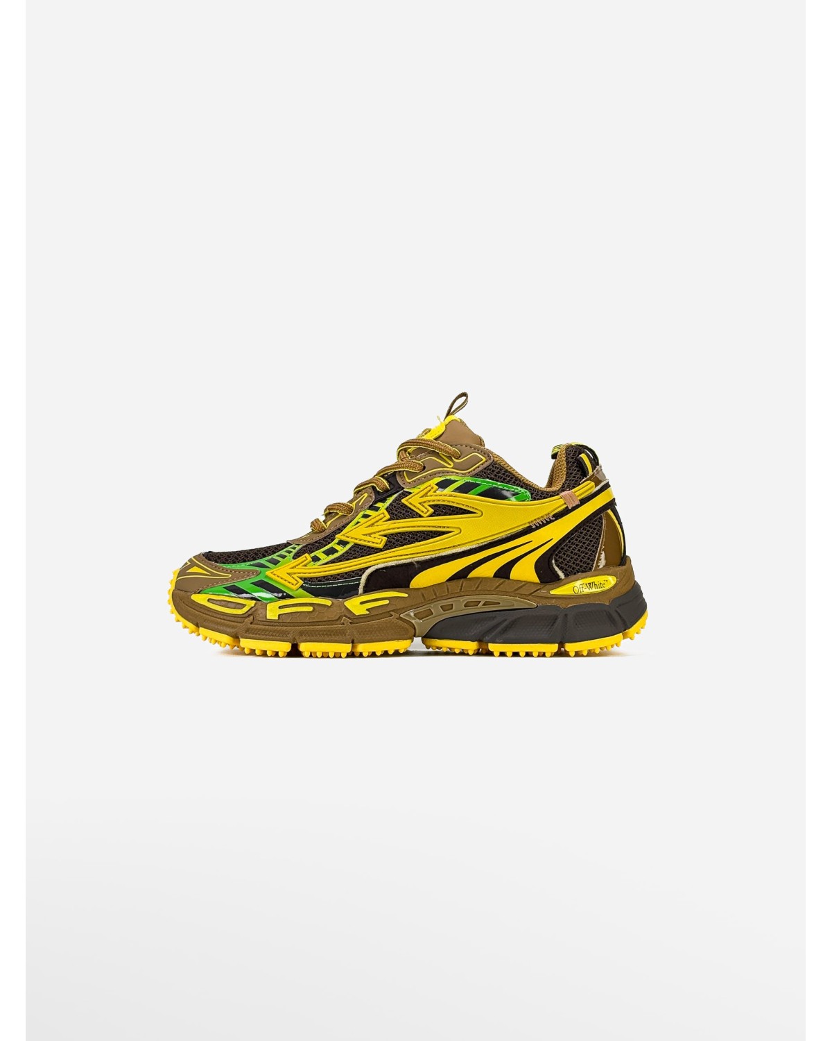 Off-White Be Right Back Brown/Yellow