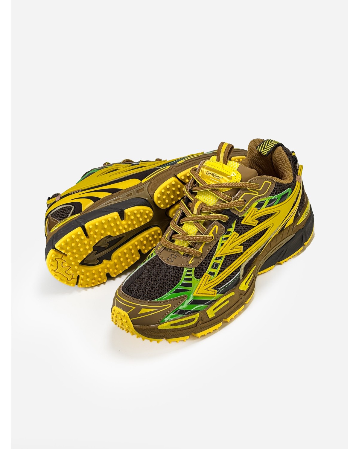 Off-White Be Right Back Brown/Yellow Off-White Be Right Back Brown/Yellow