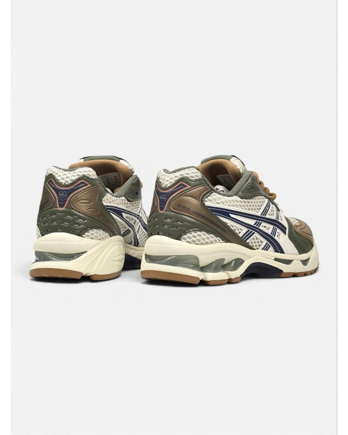 Asics Gel-Kayano14 White Beige Silver