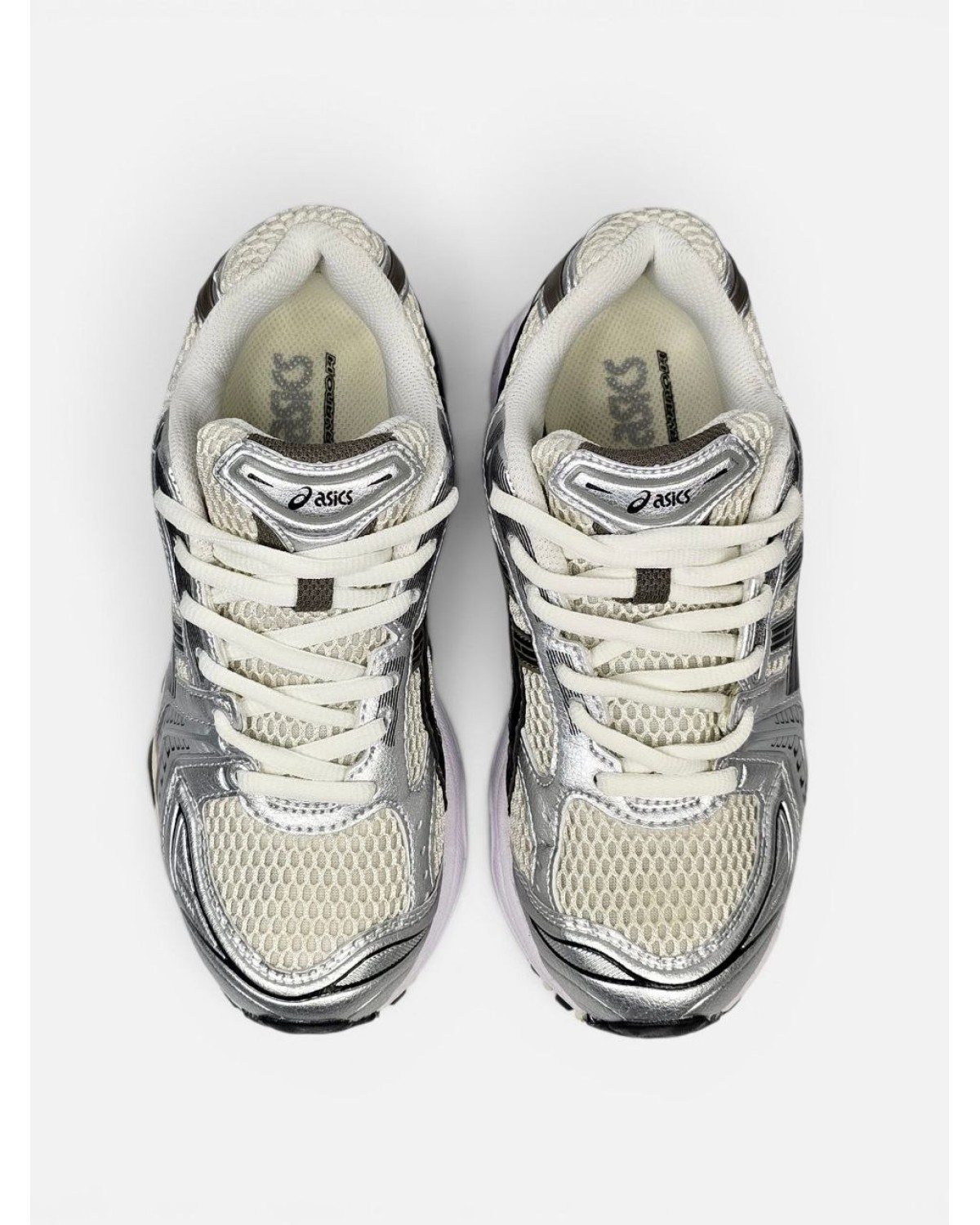 Asics Gel-Kayano14 White Black Silver
