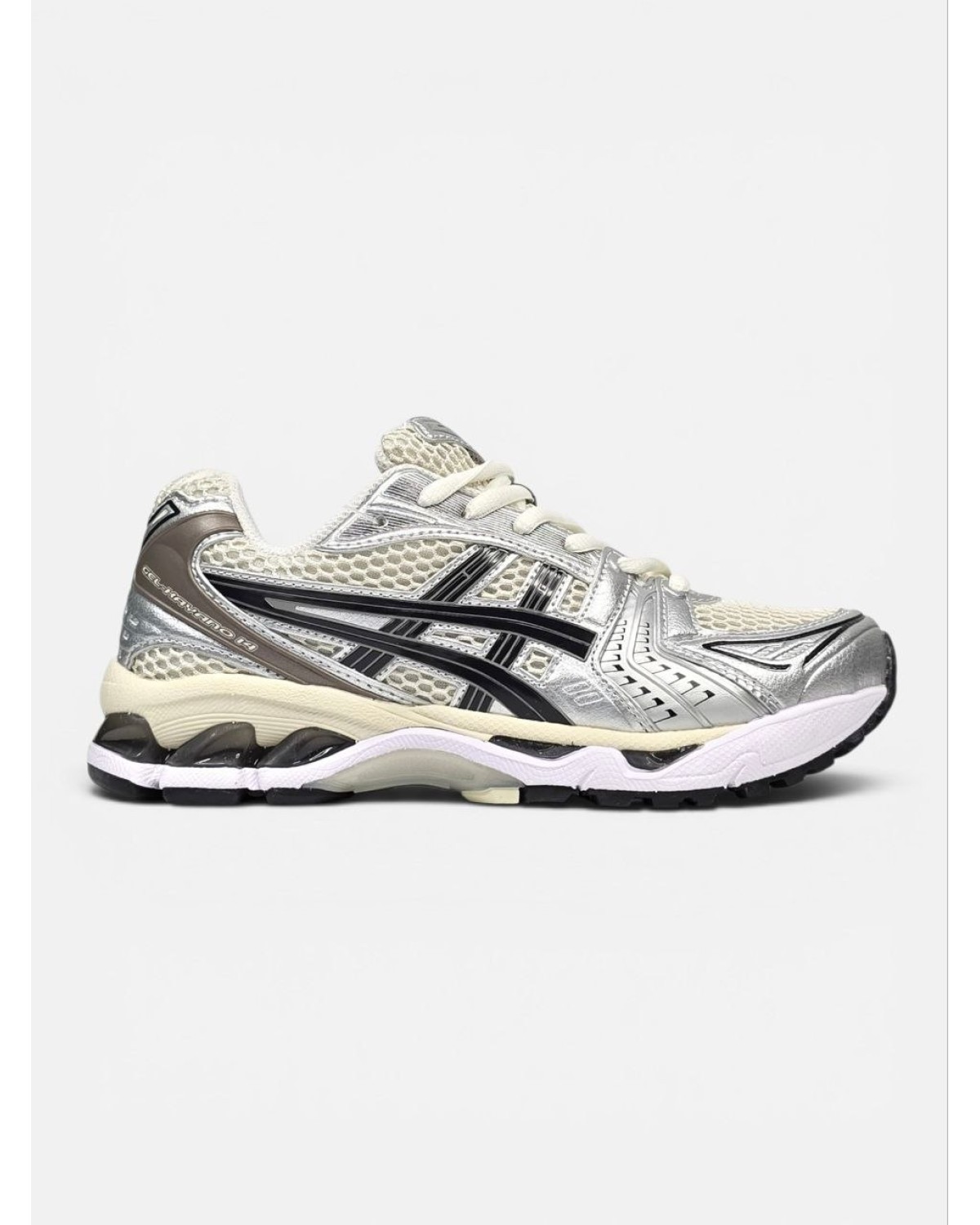 Asics Gel-Kayano14 White Black Silver