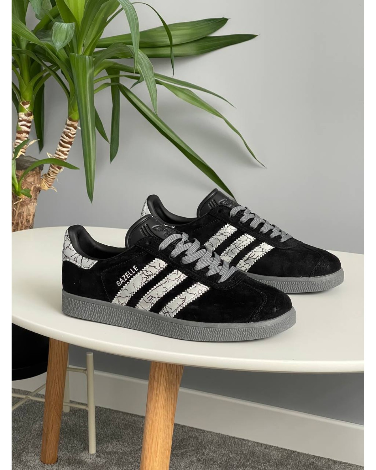 Adidas Gazelle Black Silver