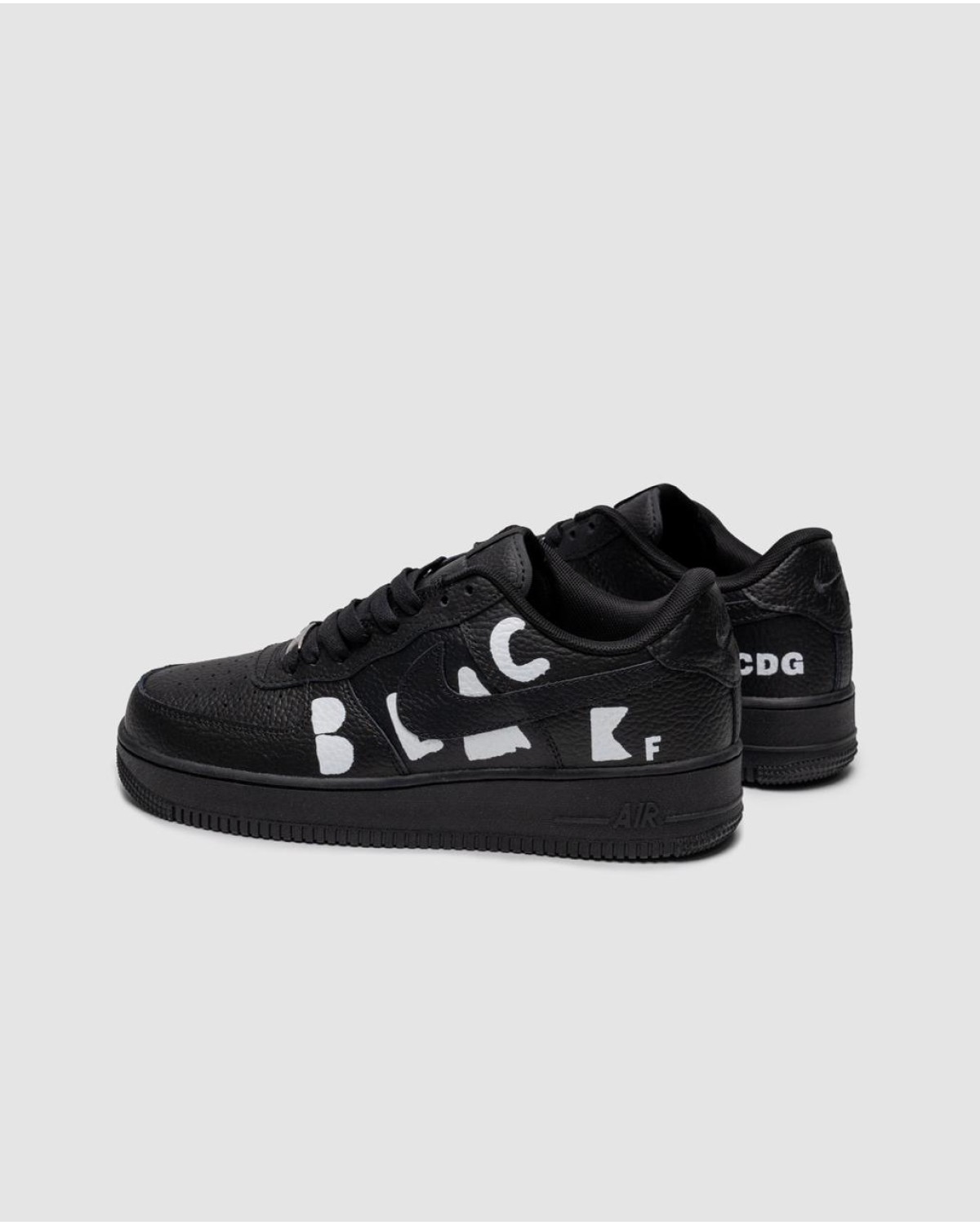 Nike Air Force 1 Low x Comme Des Garçons Air Black Nike Air Force 1 Low x Comme Des Garçons Air Black