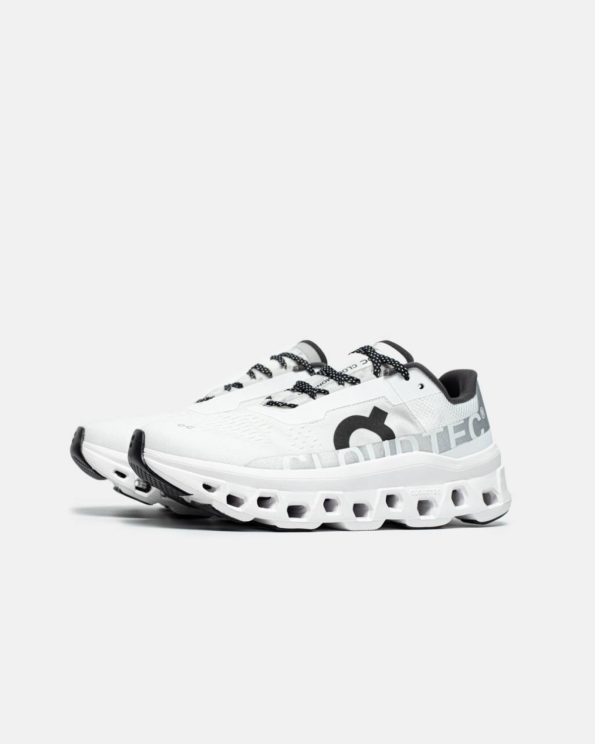 On Cloudmonster Undyed White