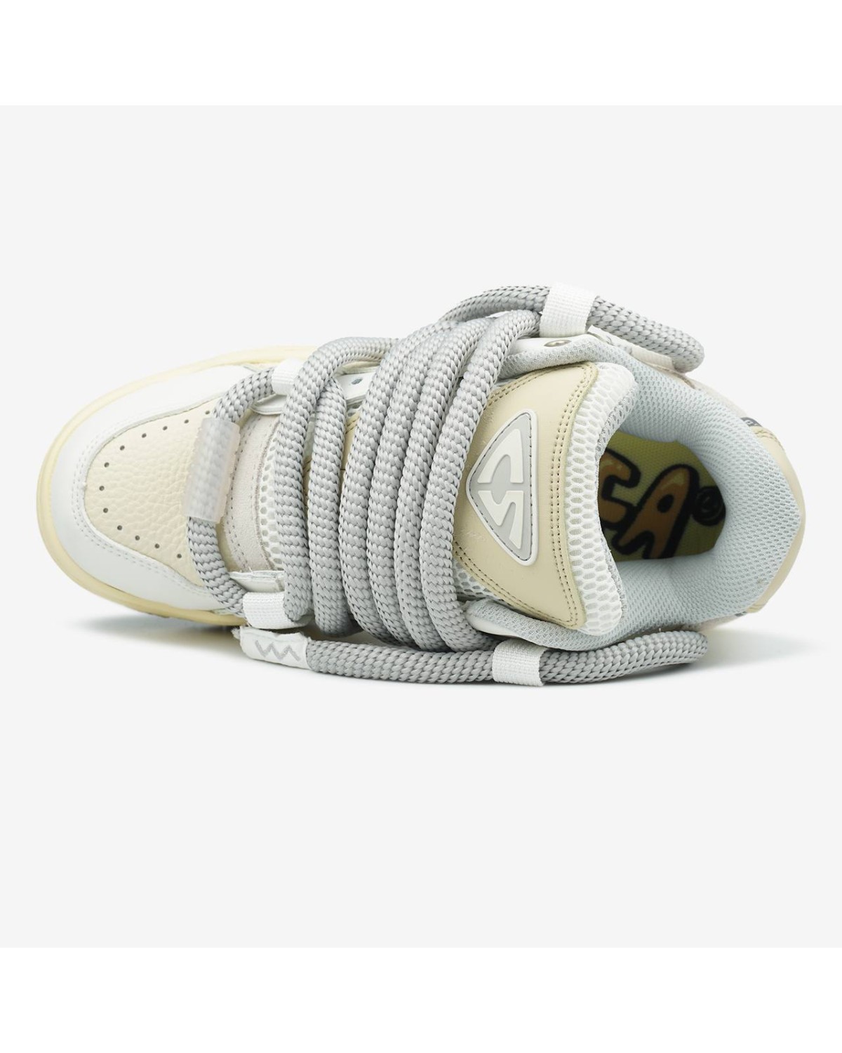 Cat&Sofa Beige White Rope Laces Cat&Sofa Beige White Rope Laces
