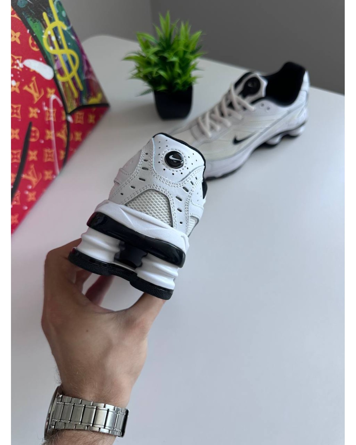 Nike Shox Ride 2 Supreme White Black