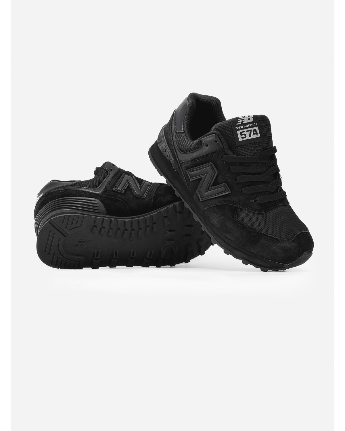 New Balance 574 Triple Black