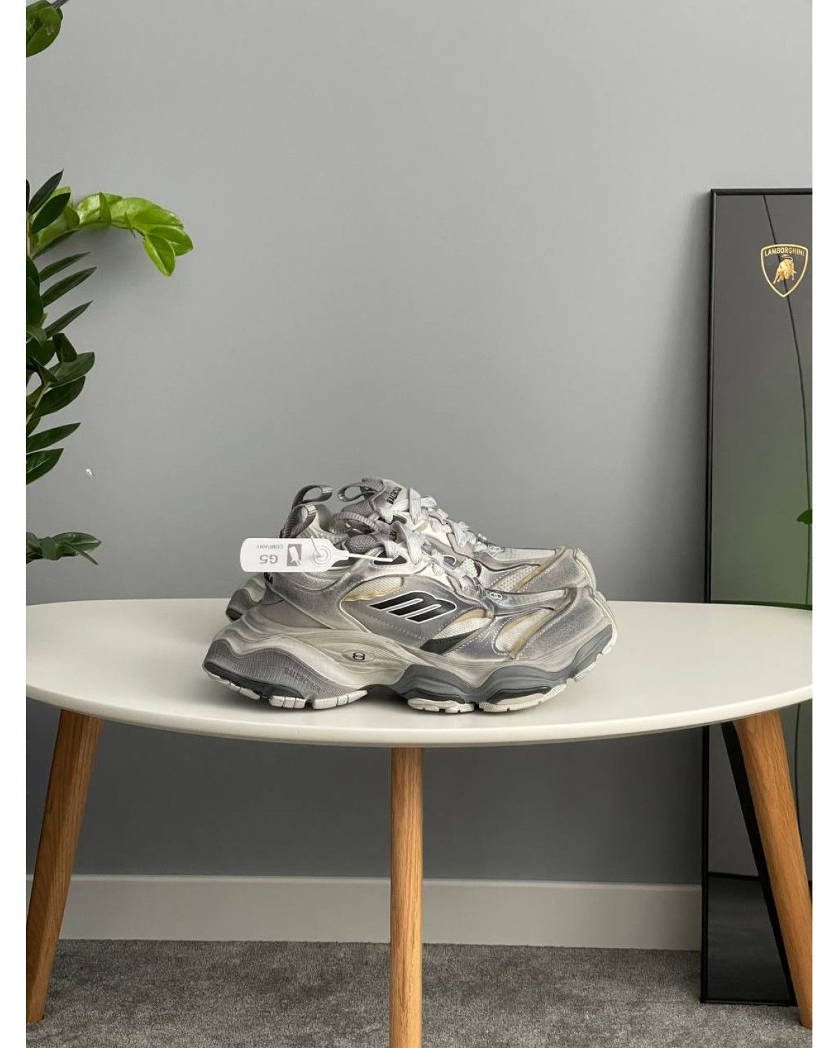 Balenciaga Cargo Sneaker 'Grey Blue'