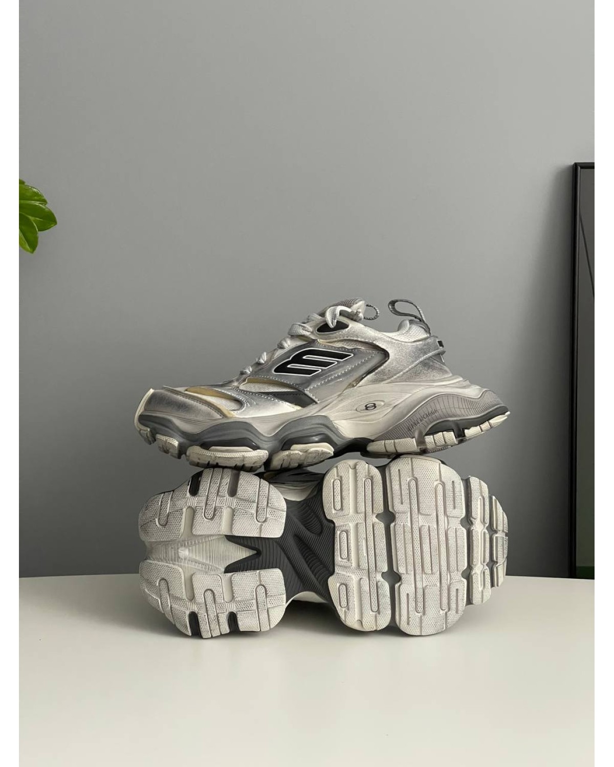 Balenciaga Cargo Sneaker 'Grey Blue'