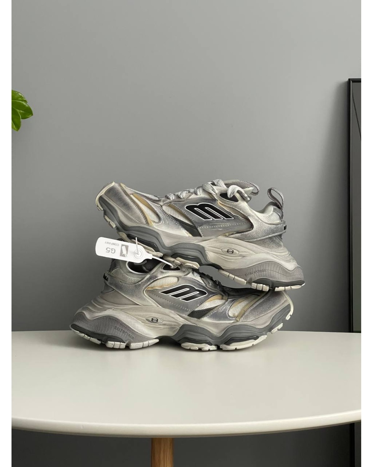 Balenciaga Cargo Sneaker 'Grey Blue' Balenciaga Cargo Sneaker 'Grey Blue'