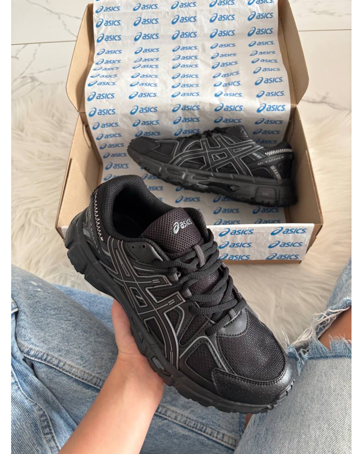 Asics Gel-Kahana 8 Total Black Asics Gel-Kahana 8 Total Black