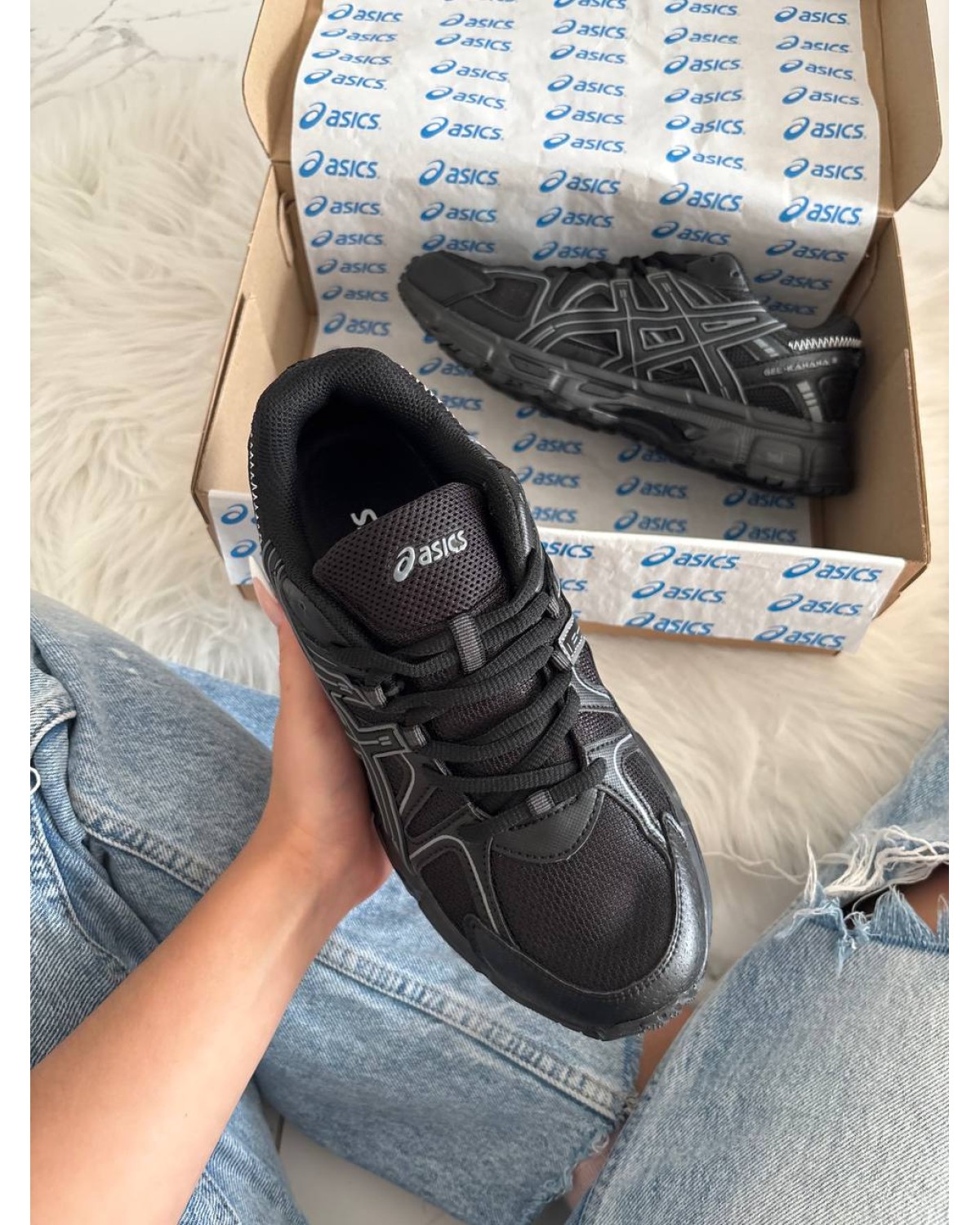 Asics Gel-Kahana 8 Total Black
