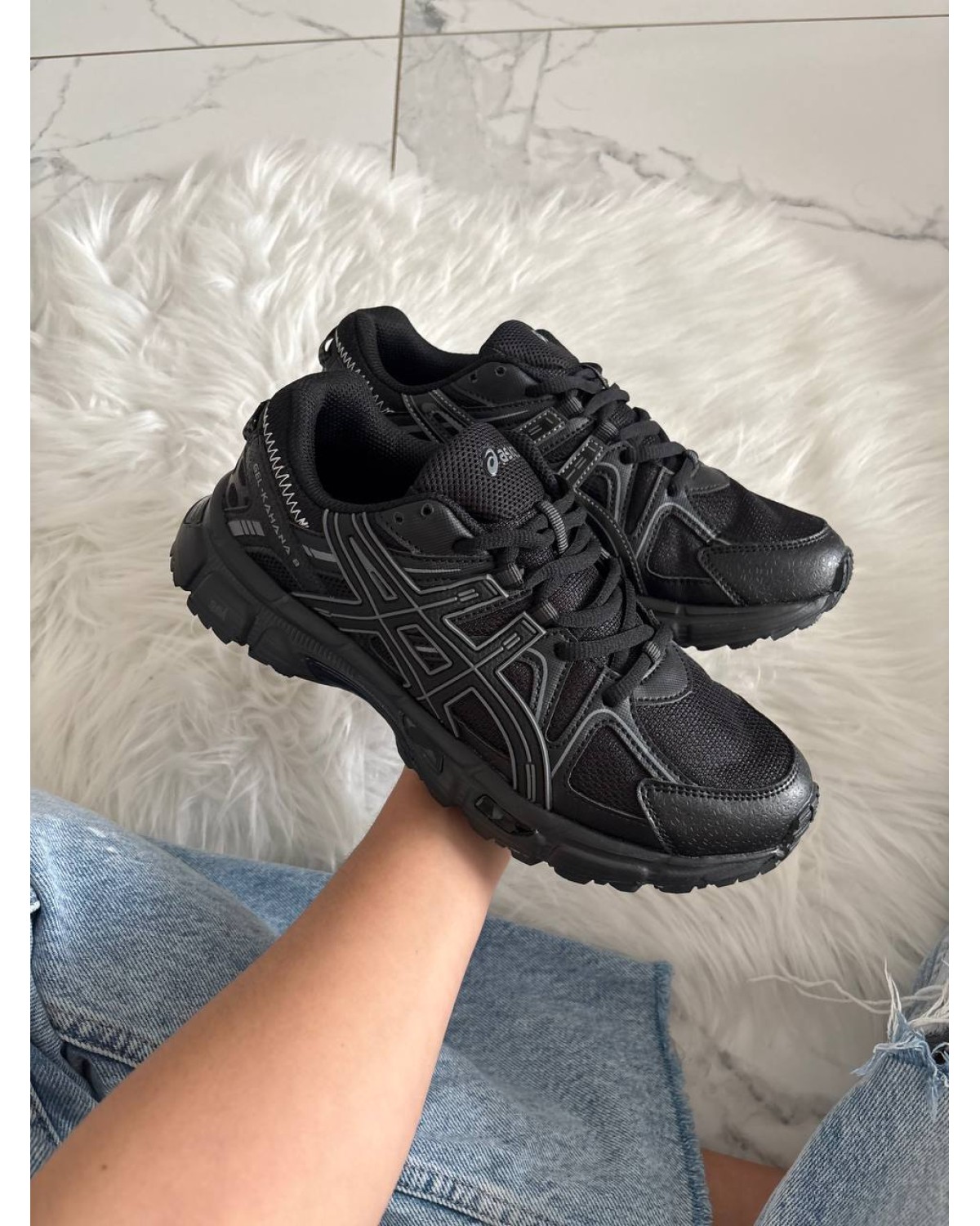 Asics Gel-Kahana 8 Total Black Asics Gel-Kahana 8 Total Black