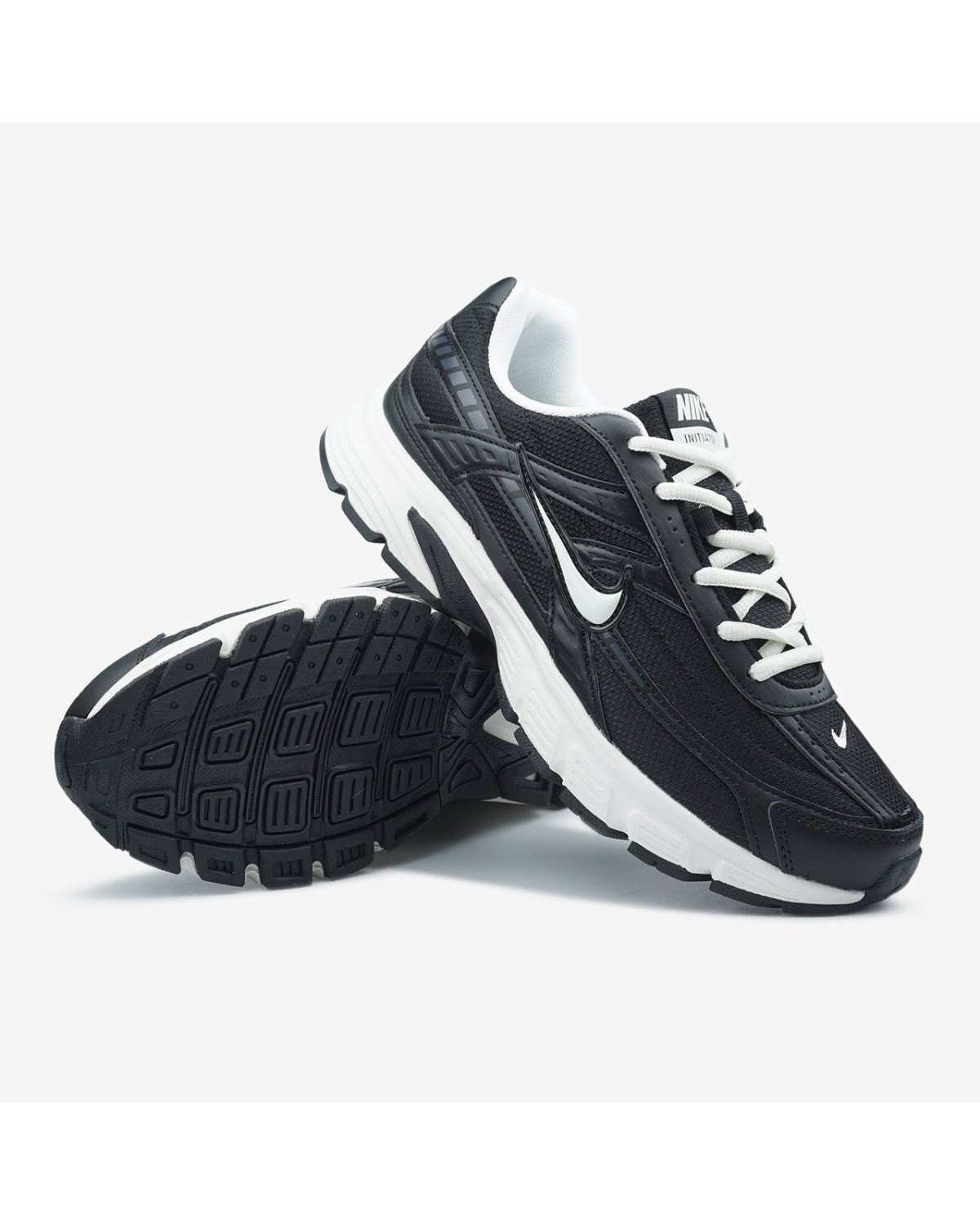 Nike Initiator Black White Swoosh Nike Initiator Black White Swoosh