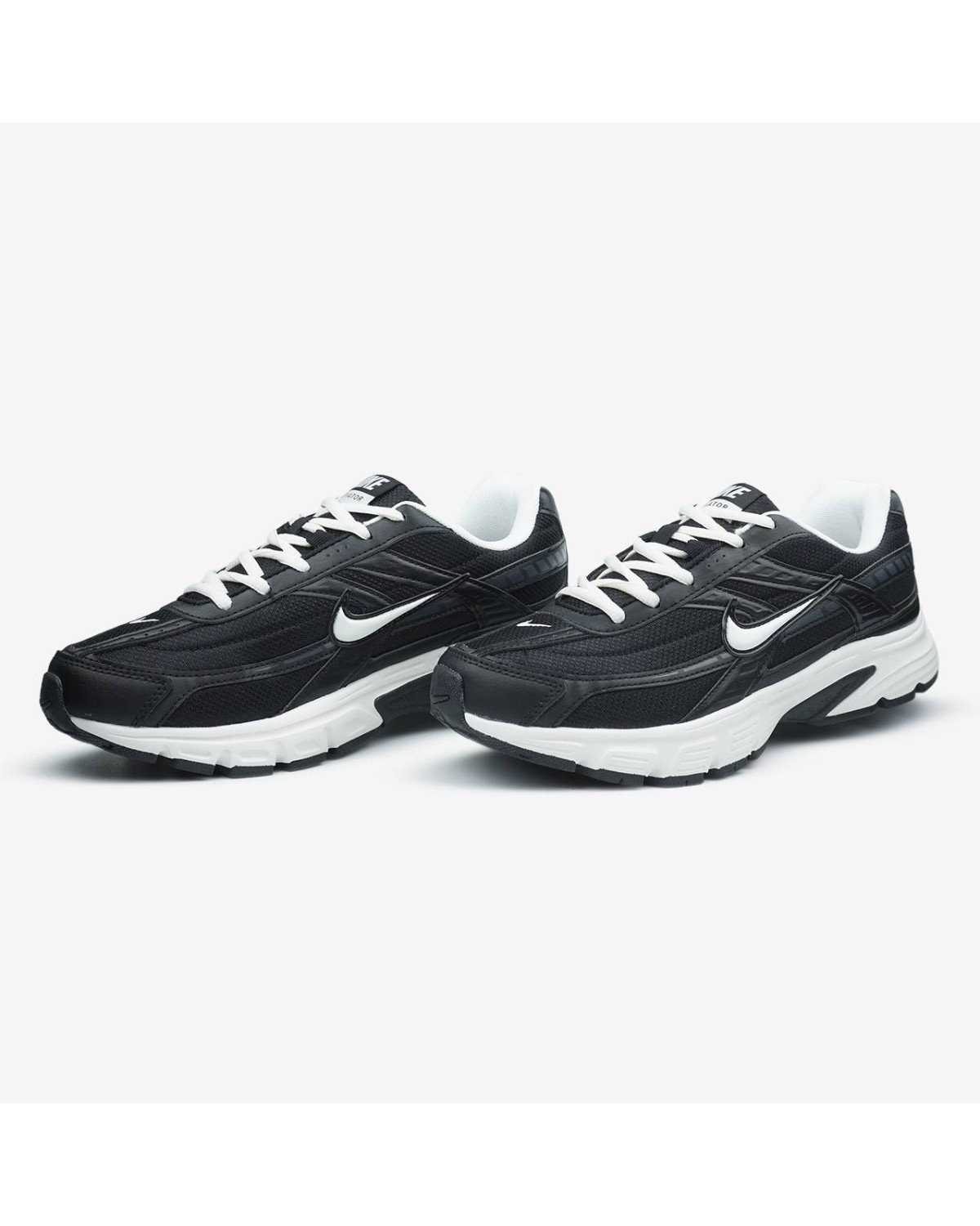 Nike Initiator Black White Swoosh Nike Initiator Black White Swoosh
