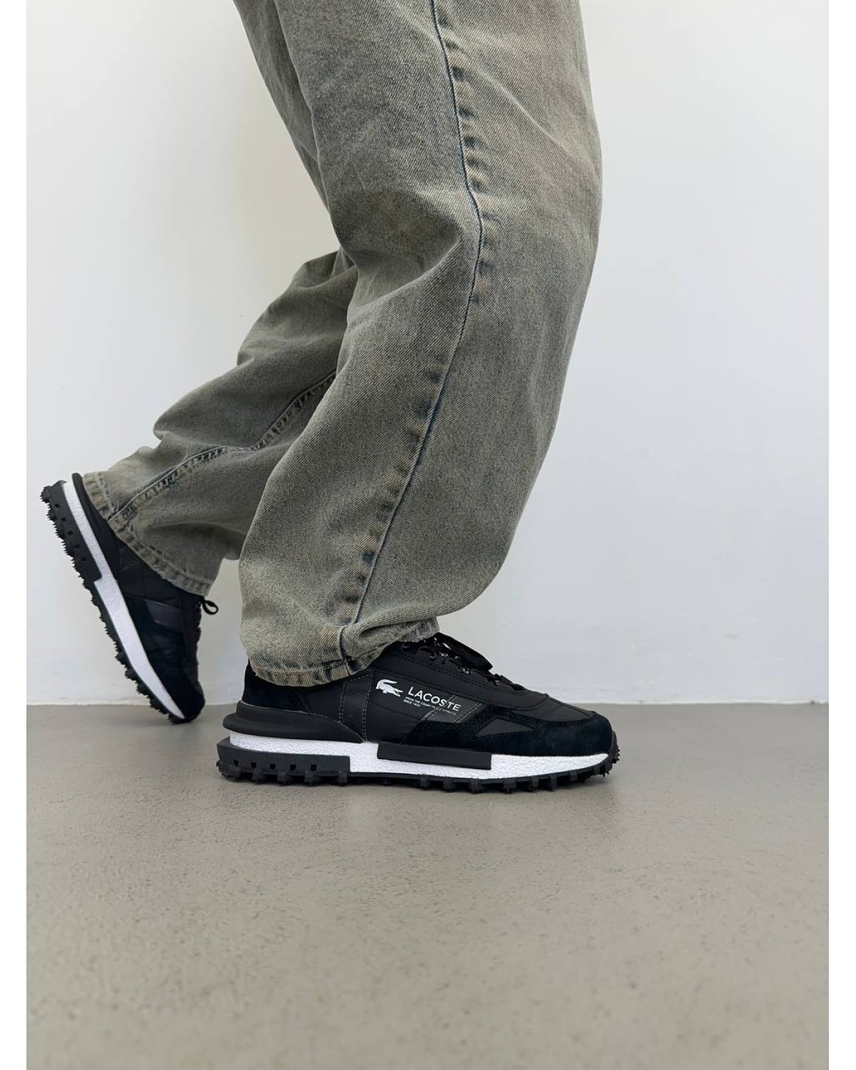Lacoste Elite Active Black White II