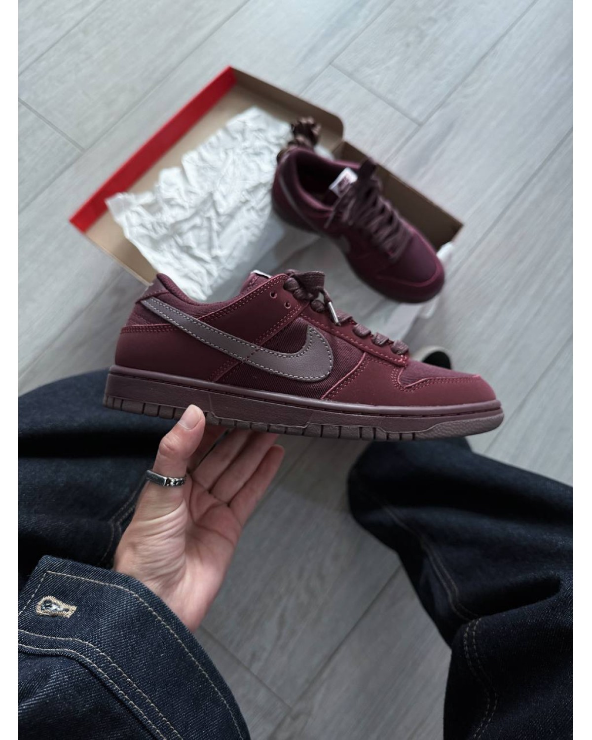 Nike Dunk Low Retro PRM 'Burgundy Crush'