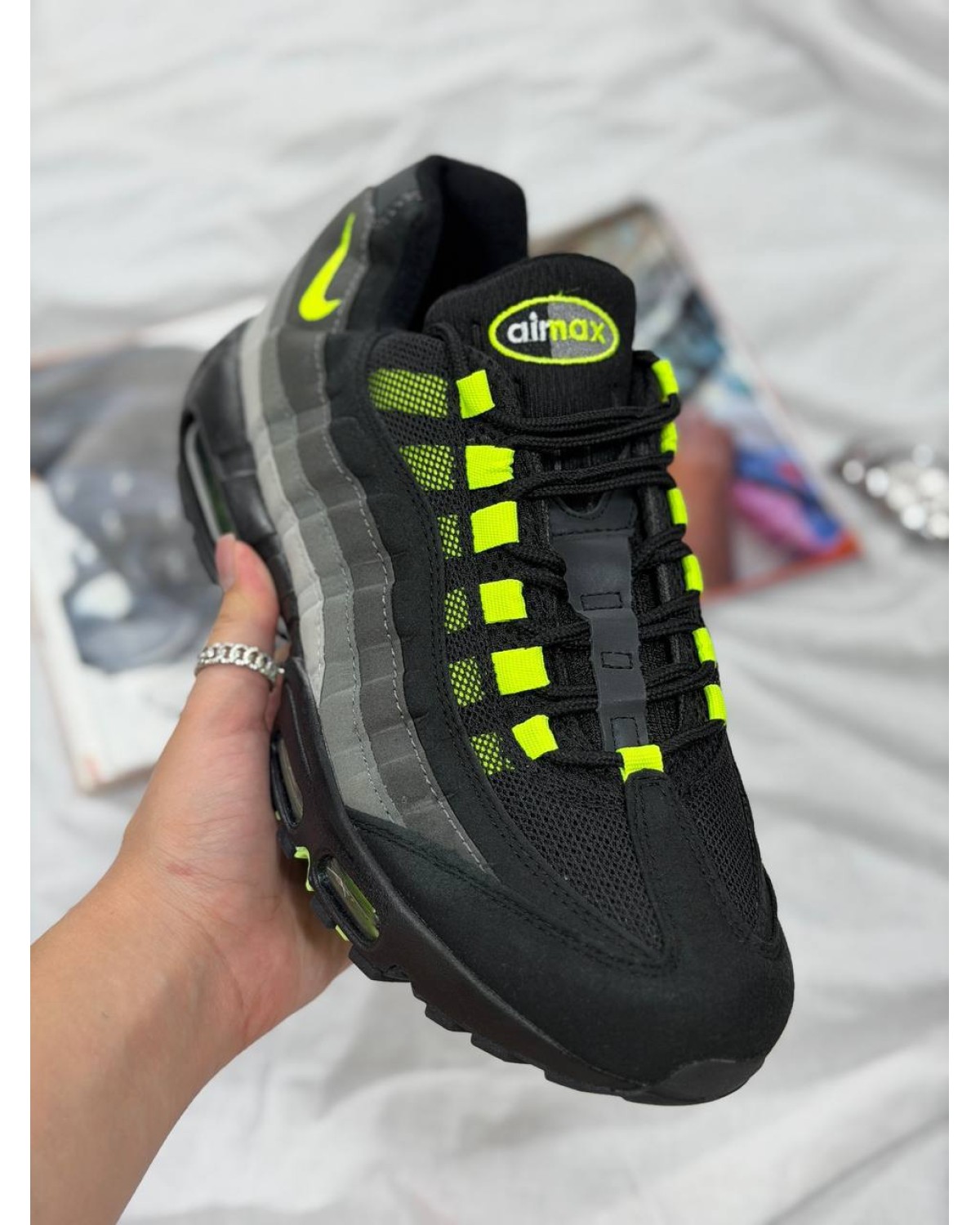 Nike Air Max 95 Black Grey Neon
