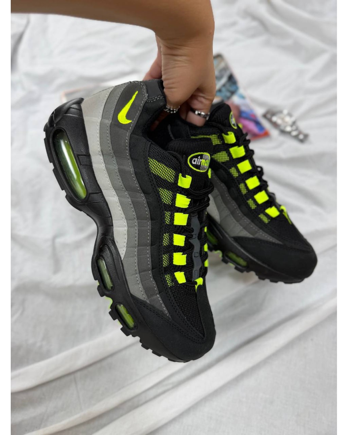 Nike Air Max 95 Black Grey Neon